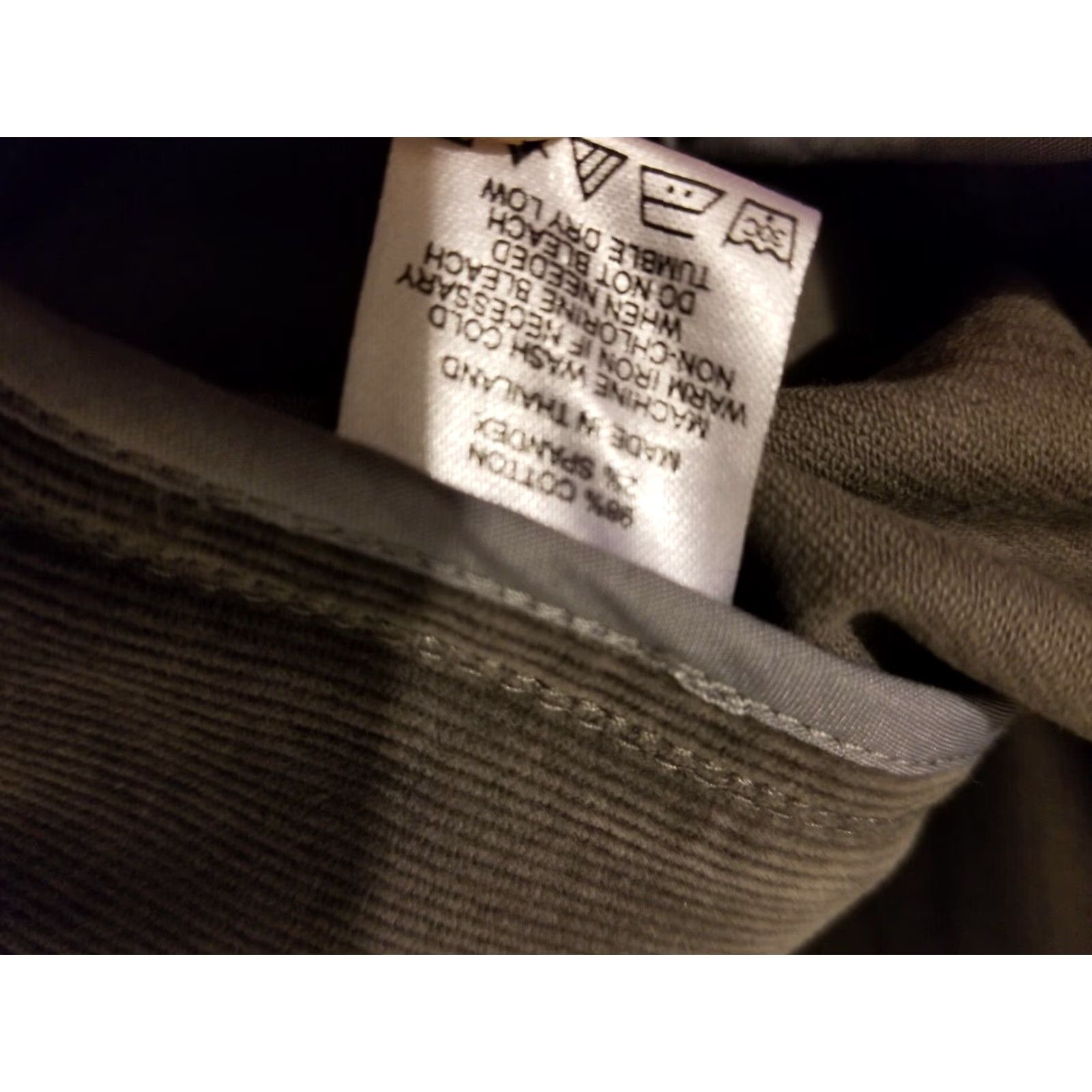 Vintage **Bobby Jones Rule 18 Men's Stretch Gray Corduroy Pants 34x32** User: Bobby Jones Rule 18 Men's Stretch Gray Corduroy Pants 34x32 Size US 34 / EU 50 - 7 Thumbnail