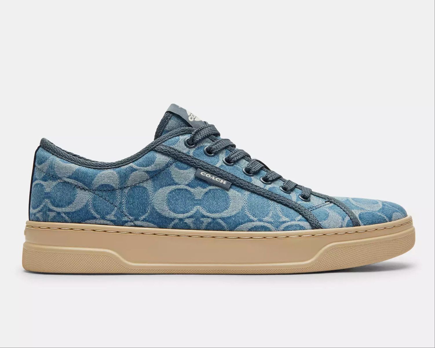 Coach Canvas Sneaker In Signature Denim CDQ99 Size US 8 / IT 38 - 8 Thumbnail