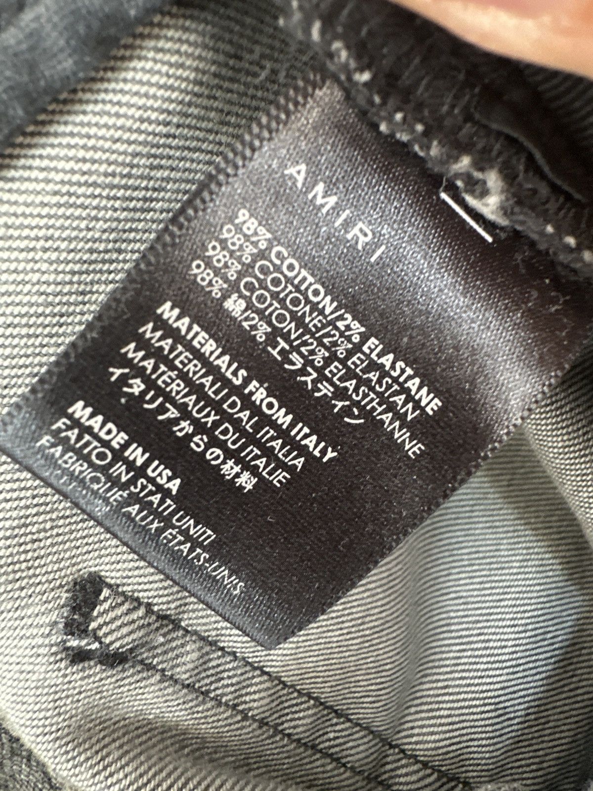 Amiri Amiri Denim Size US 28 / EU 44 - 2 Thumbnail
