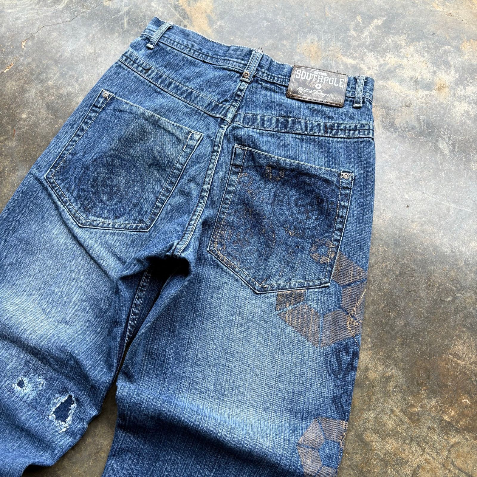 Southpole Crazy Baggy Rare Southpole Jeans Size US 30 / EU 46 - 6 Thumbnail