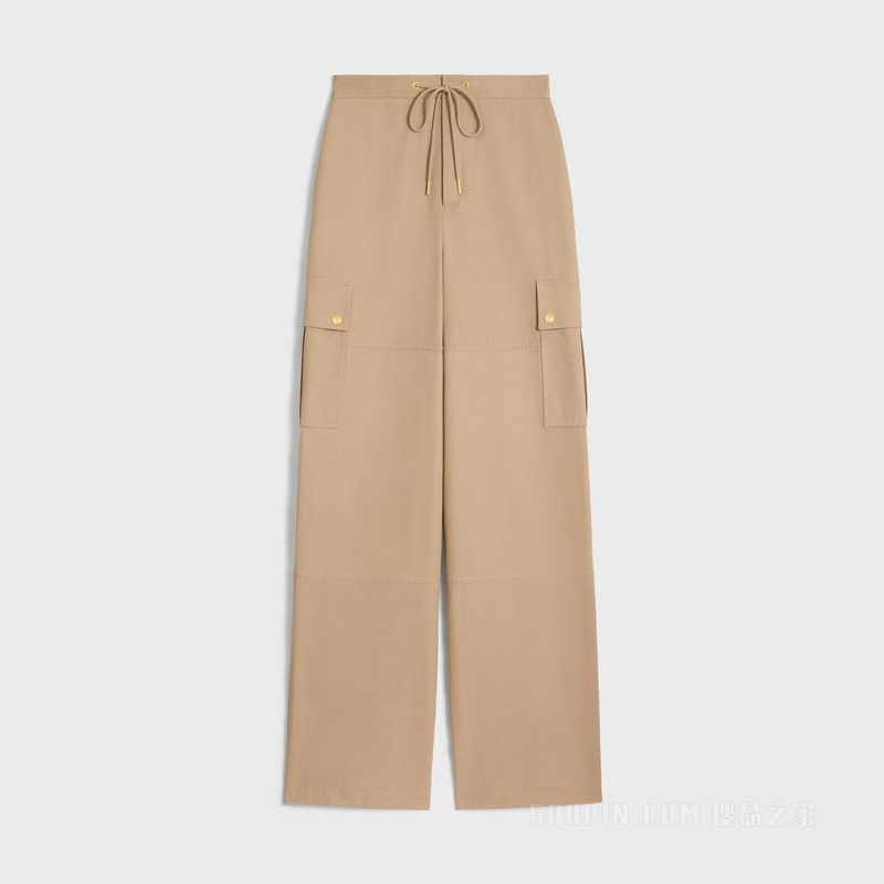 Celine cargo pants in cotton twill Size 25" / US 0 / IT 36 - 1 Thumbnail