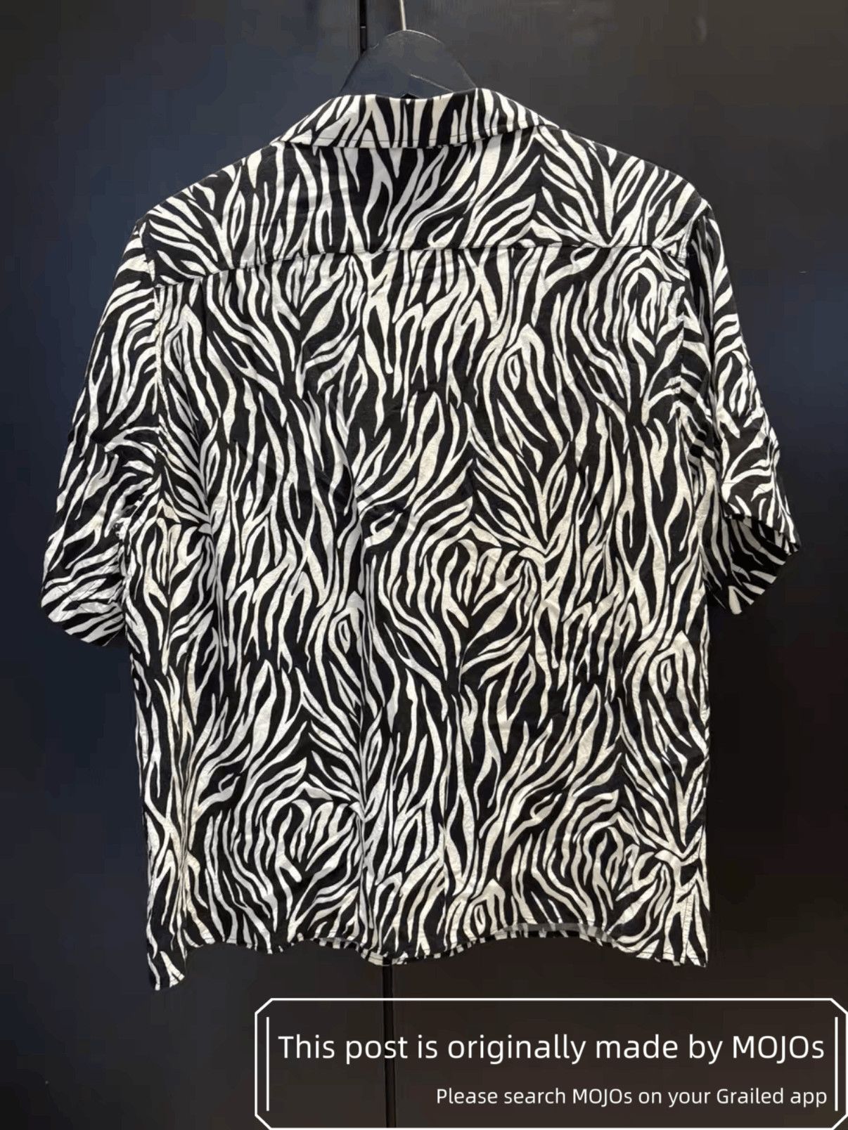 Celine Sz 39 Celine 22SS Zebra Shirt mojos4862 Size US M / EU 48-50 / 2 - 2 Thumbnail