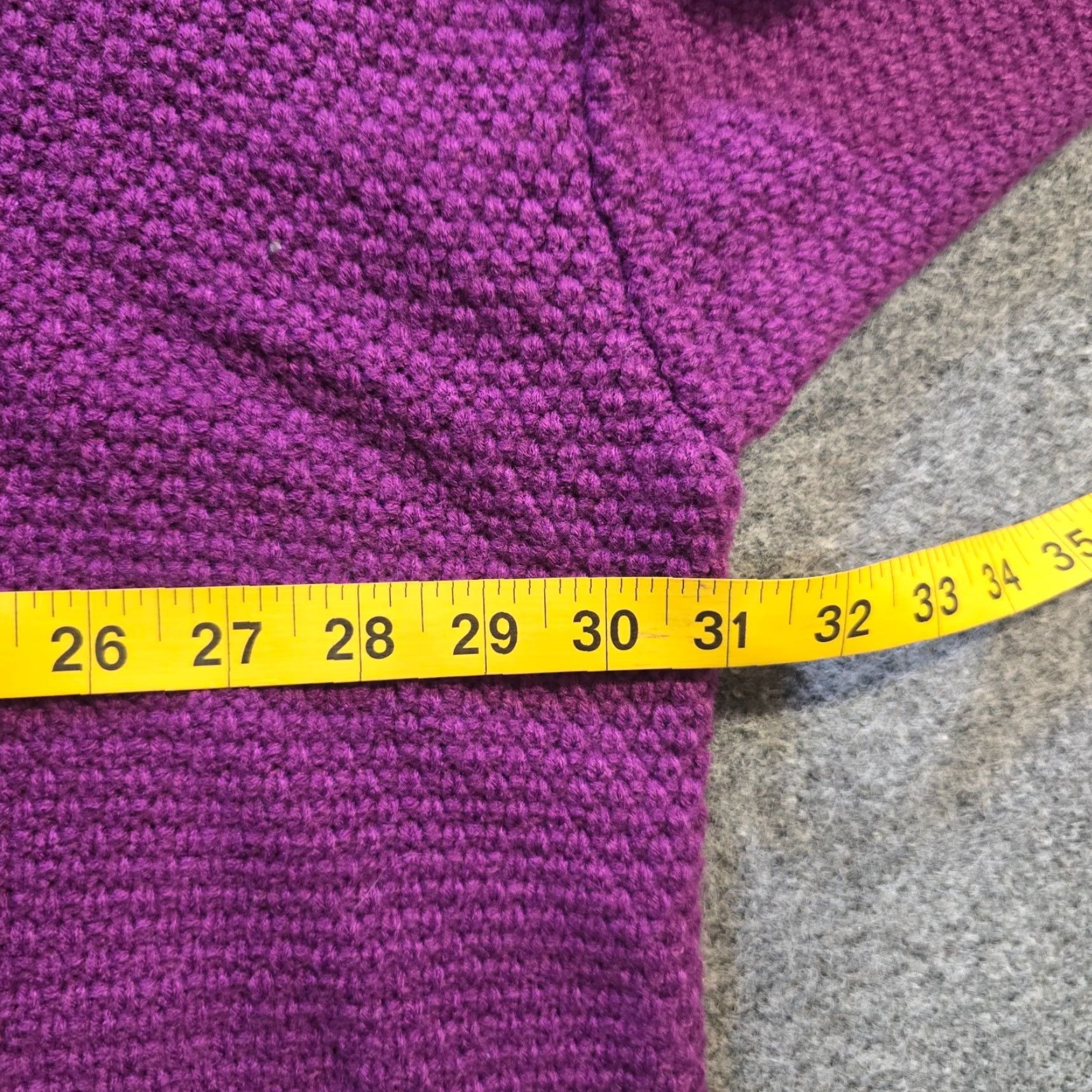 Torrid Torrid Sweater Womens 5X Purple Cable Knit Long Sleeve Crew Neck Pullover Casual Womens Size XXL / US 16-18 / IT 52-54 - 5 Thumbnail