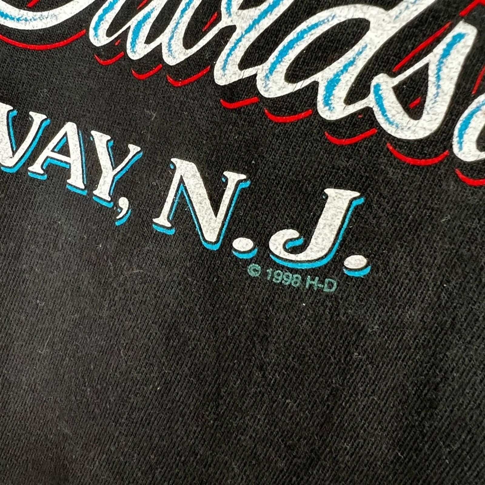 Harley Davidson Vintage Harley Davidson Rahway New Jersey Shirt Men’s Large Size US L / EU 52-54 / 3 - 7 Thumbnail
