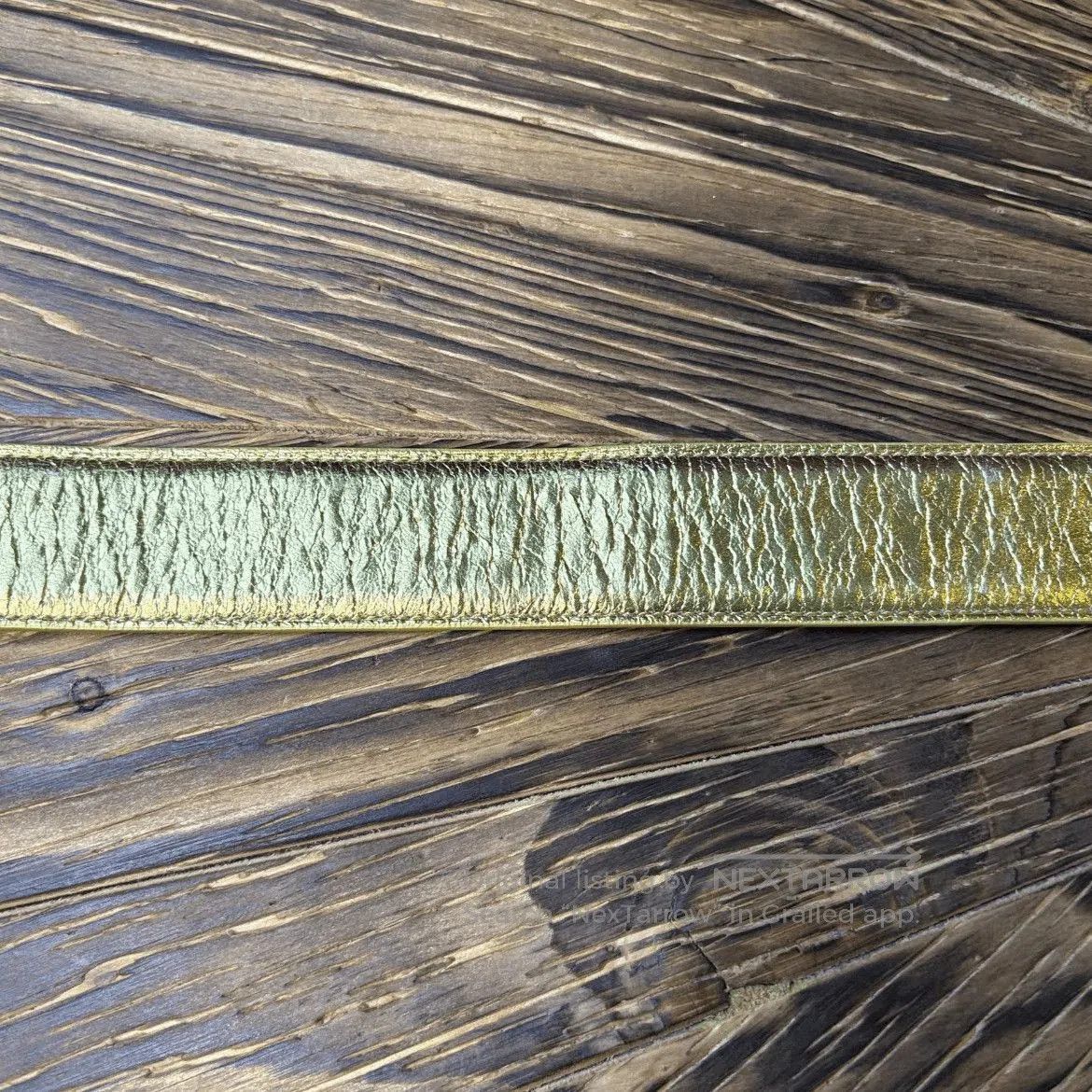 Y/Project Y/Project 10SS Golden Logo Belt. Size ONE SIZE - 3 Thumbnail