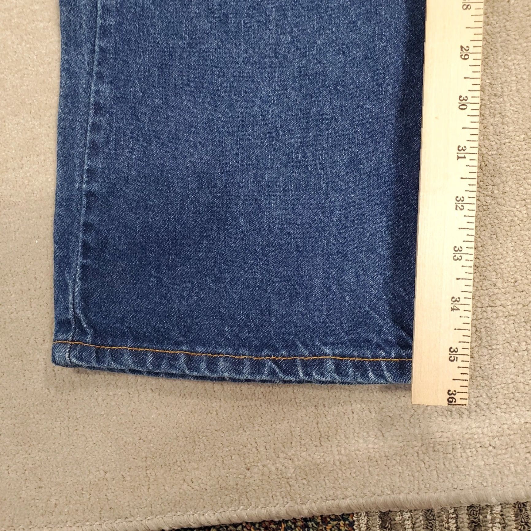 Levi's VINTAGE Levi's Jeans 517 Men's 36x36 Blue Bootcut Dark Made In USA 90s Regular Mens Size US 36 / EU 52 - 5 Thumbnail