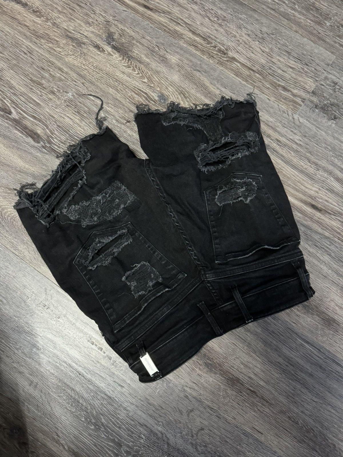Represent Clo. Represent clothing denim ripped shorts Size US 29 - 2 Thumbnail