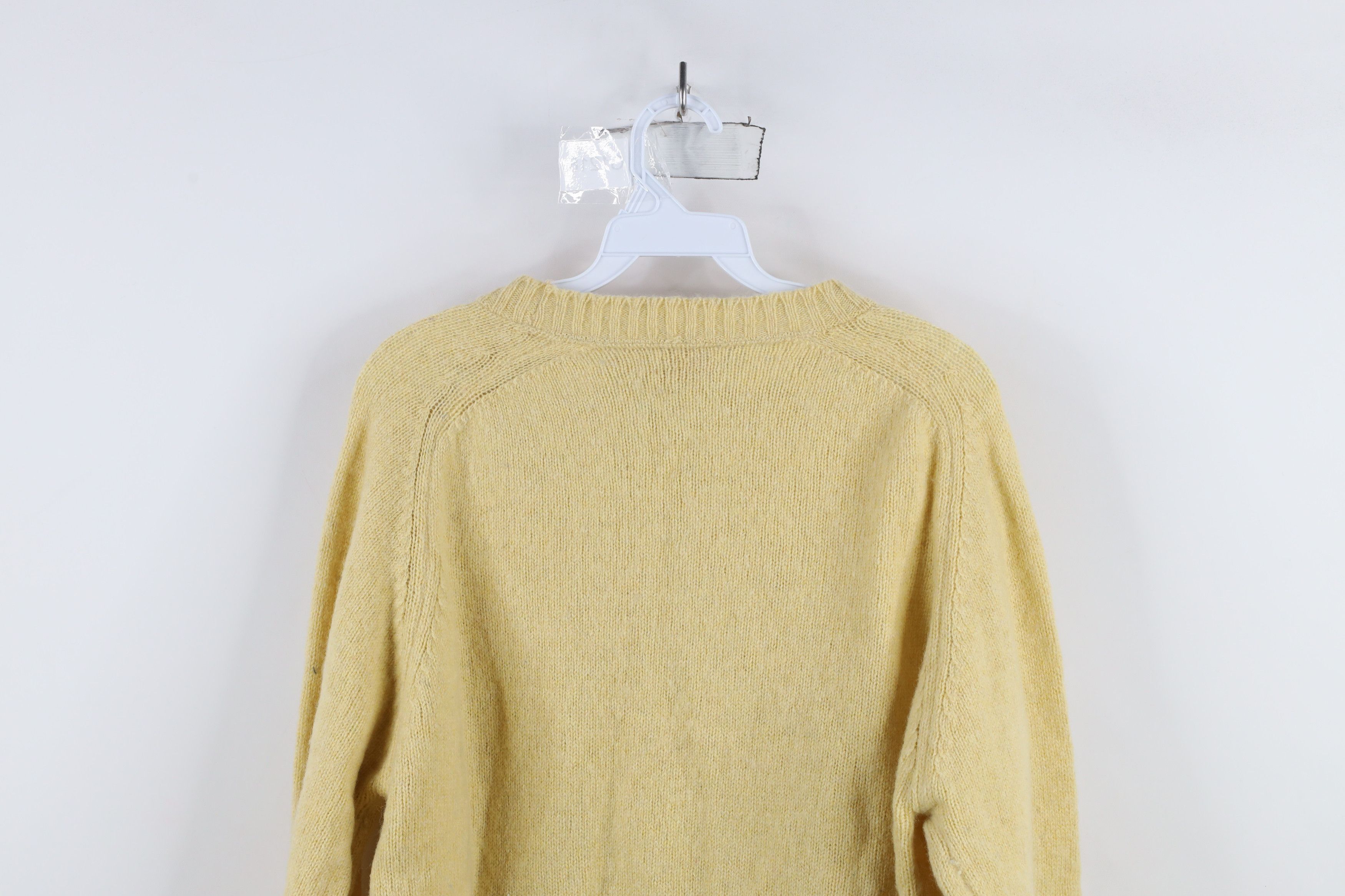 Vintage Vintage 70s Streetwear Blank Wool Blend Knit Sweater USA Size US L / EU 52-54 / 3 - 10 Thumbnail