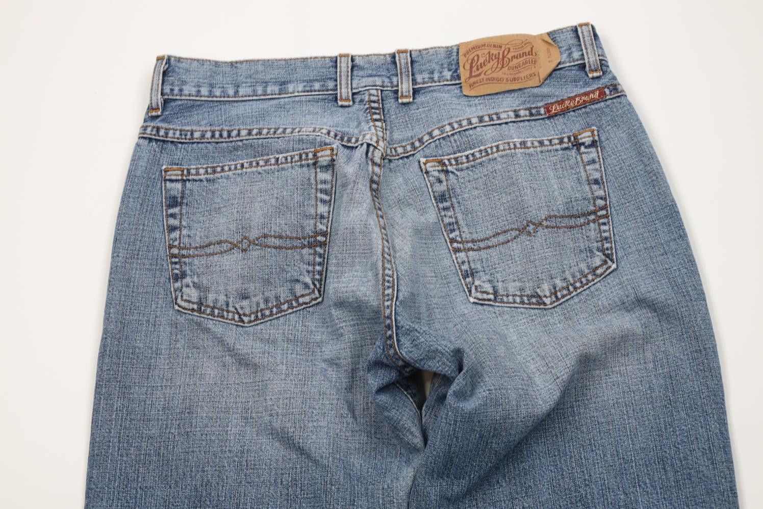 Lucky Brand Vintage 90s Lucky Brand Babydoll Button Fly Easy Rider Jeans Size 29" - 11 Thumbnail