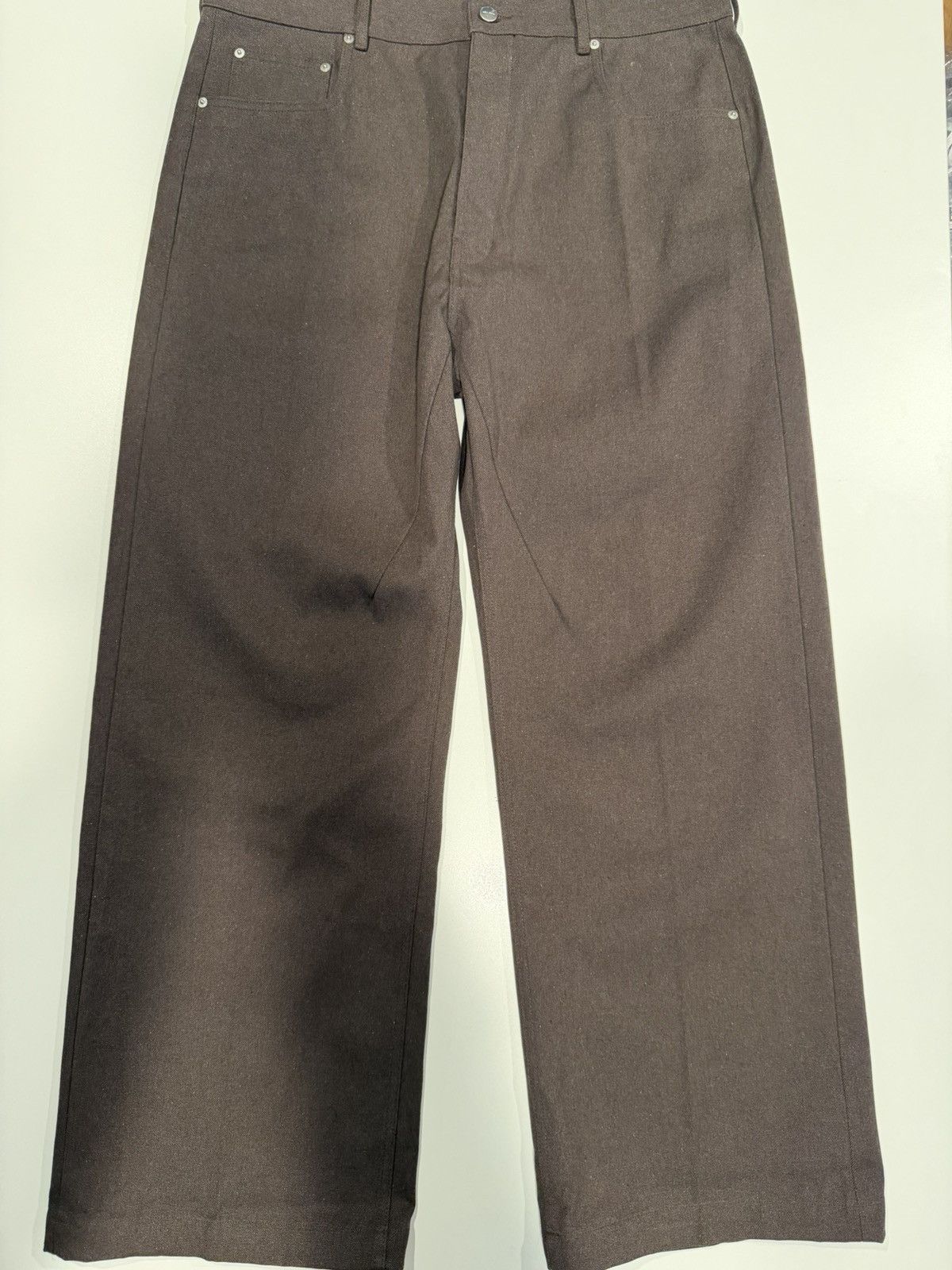 Rick Owens Rick Owens 2025 wide leg pants. 52/36/XL.$1320 Size US 36 / EU 52 - 12 Thumbnail