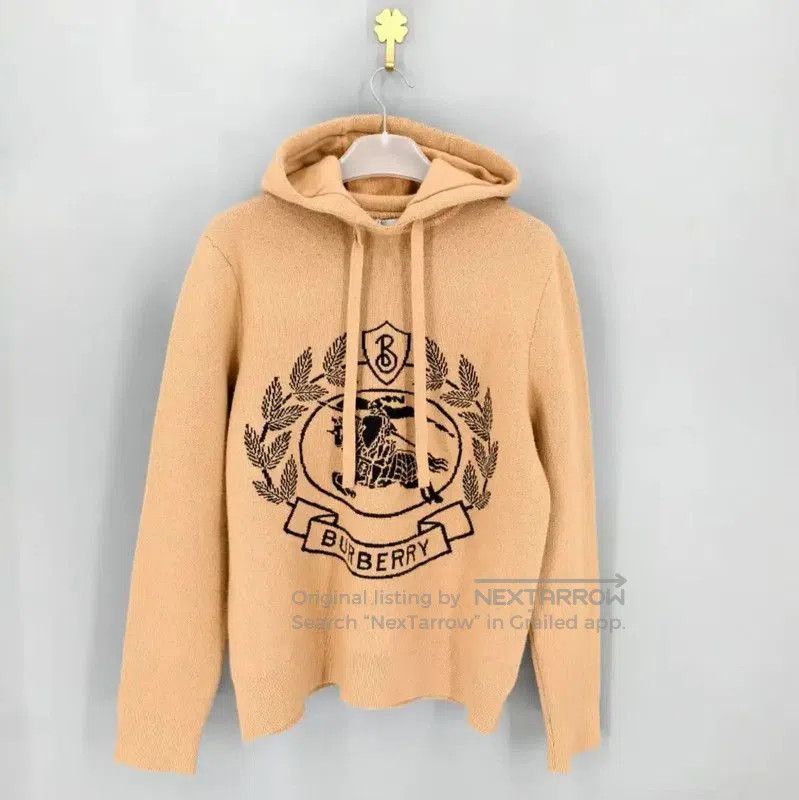 Burberry Burberry Wool Hoodie in Khaki for Men. Size US M / EU 48-50 / 2 - 1 Thumbnail