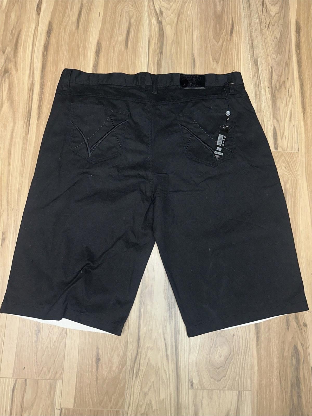 Fox Racing Rare Fox Black White Y2K 90s Hip hop Street Size 44 Shorts Size US 44 / EU 60 - 6 Thumbnail