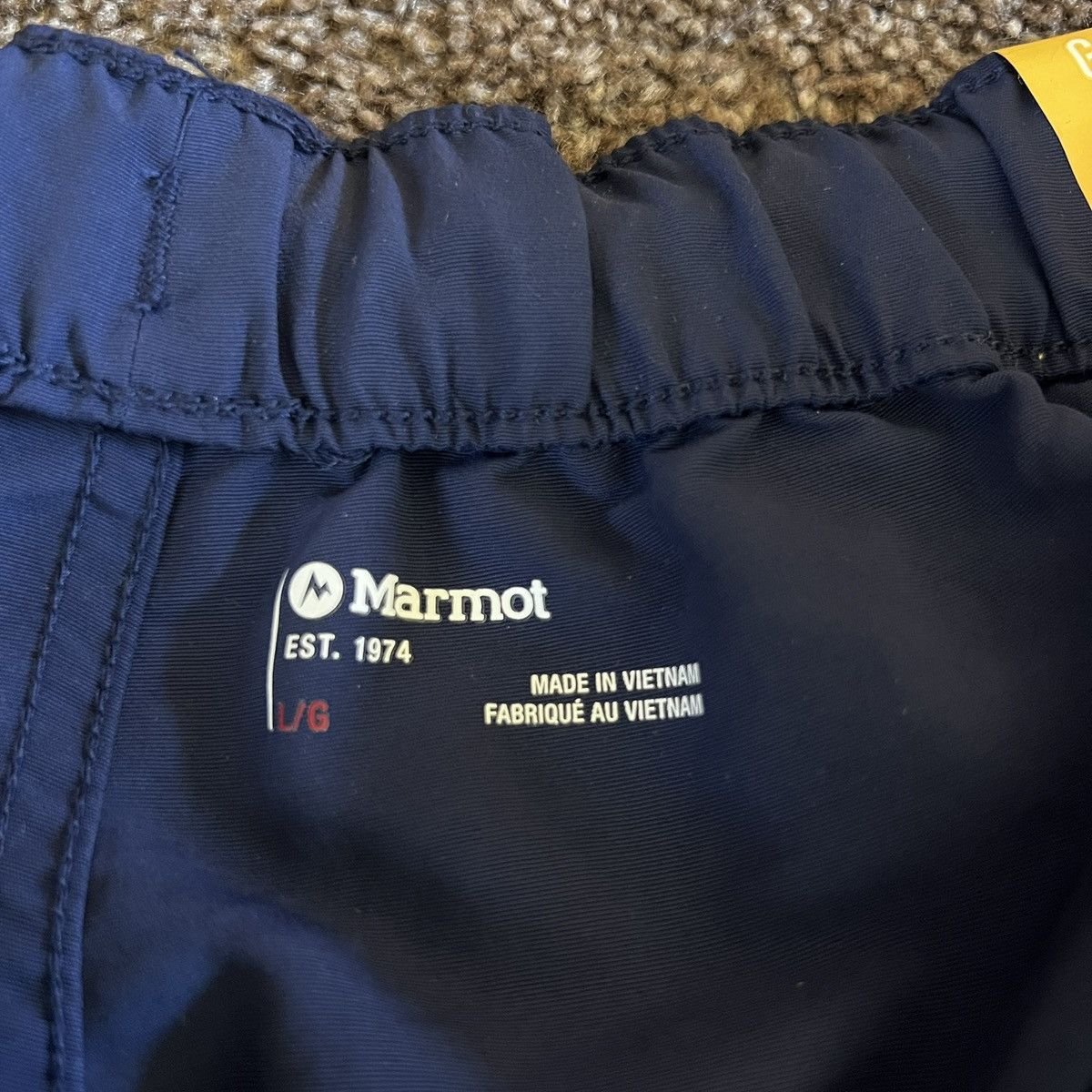 Marmot Marmot X Bronco Women's Juniper Navy Performance UPF 50 Size 30" / US 8 / IT 44 - 4 Thumbnail
