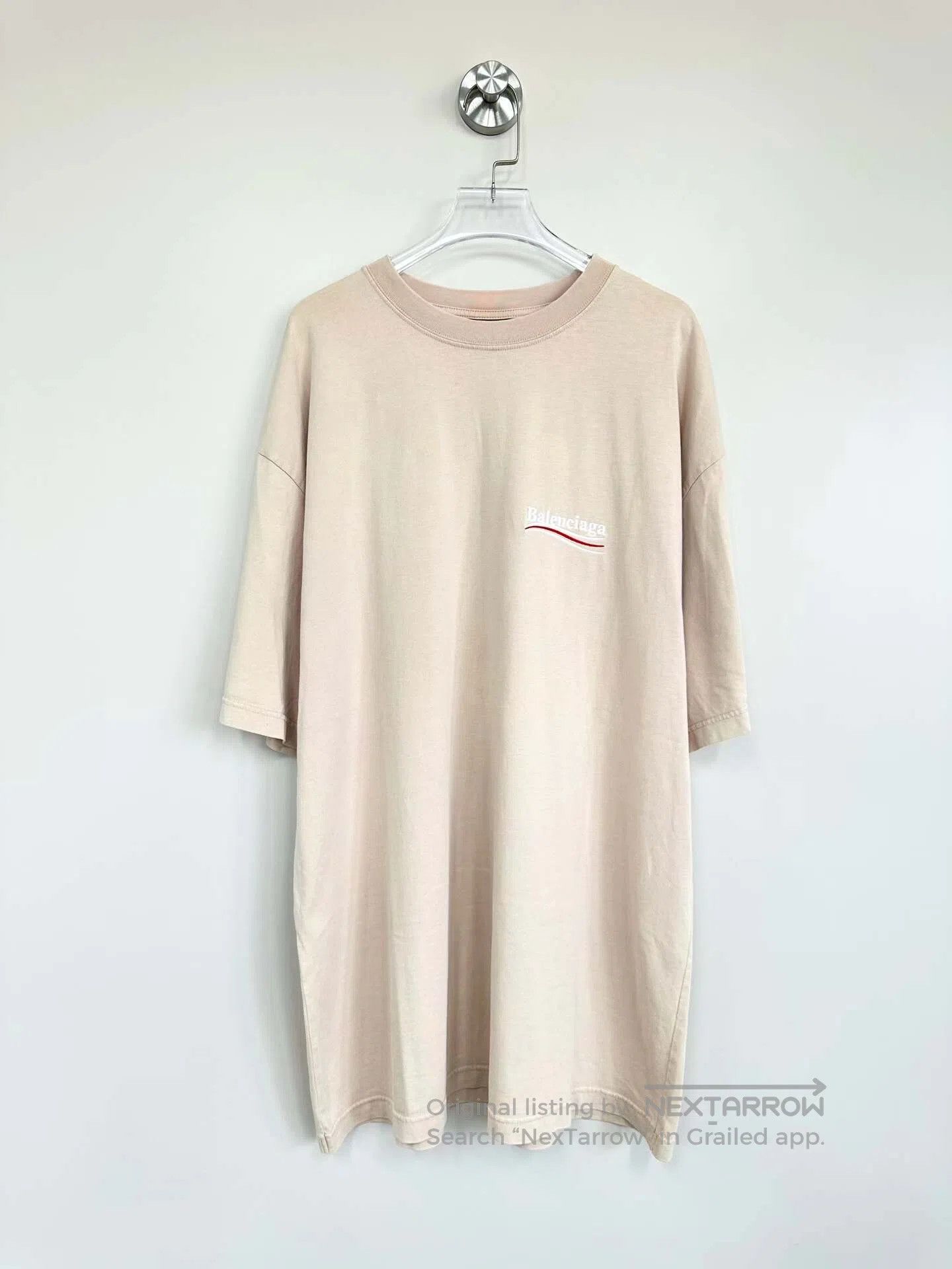 Balenciaga Balenciaga Pink embroidered Coca-Cola logo short-sleeve sh Size US S / EU 44-46 / 1 - 1 Thumbnail