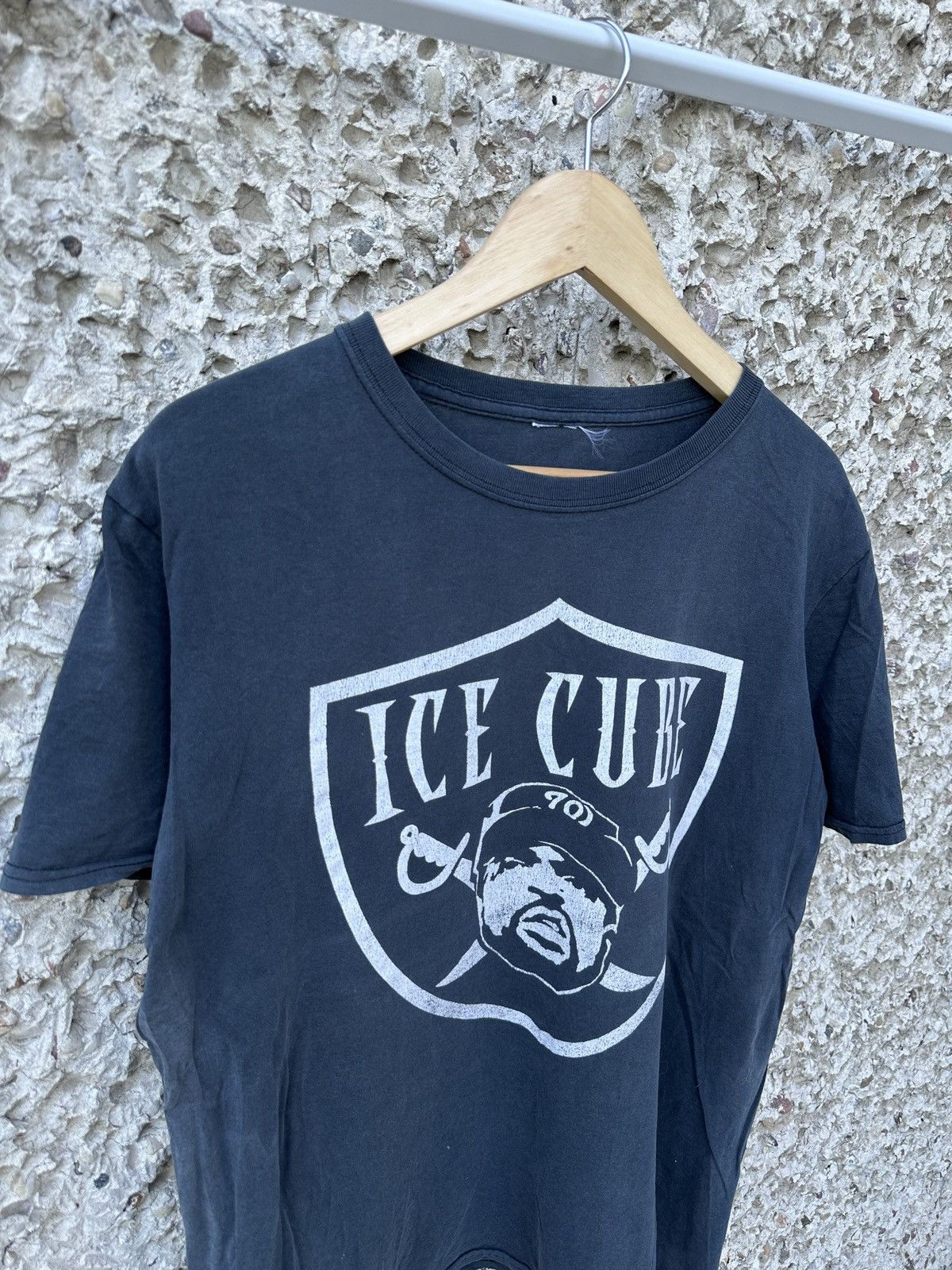 Rap Tees × Vintage Vintage 2000s y2k trashed Ice Cube tee t-shirt Size US L / EU 52-54 / 3 - 2 Thumbnail