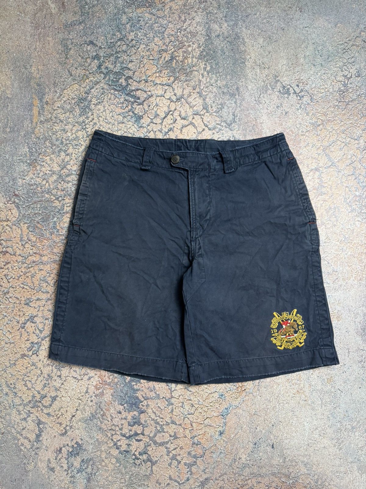 Polo Ralph Lauren Vintage Polo Ralph Lauren Mercer Club PRL BIG logo Shorts Size US 34 / EU 50 - 2 Thumbnail
