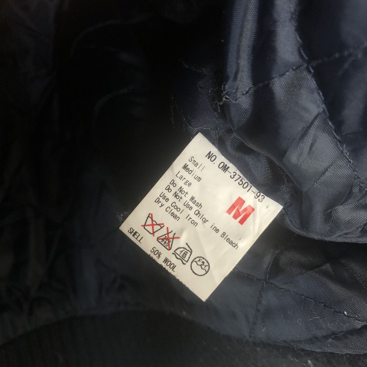 Japanese Brand THW Dark Blue Bombers Jacket #A14 Size US M / EU 48-50 / 2 - 10 Thumbnail