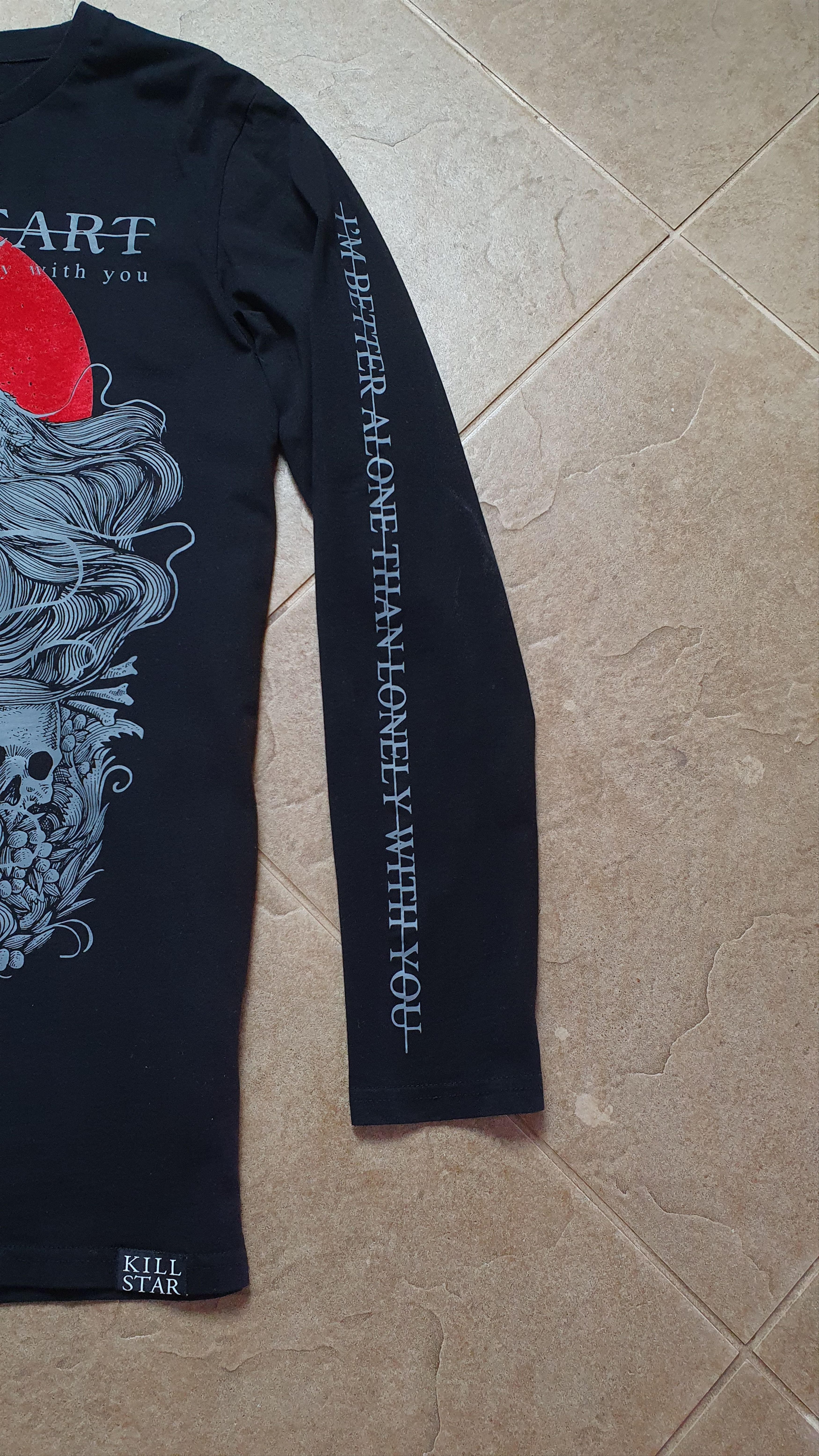 Killstar Longsleeve t-shirt Wild At Heart - KILLSTAR sweatshirt Size US M / EU 48-50 / 2 - 6 Thumbnail