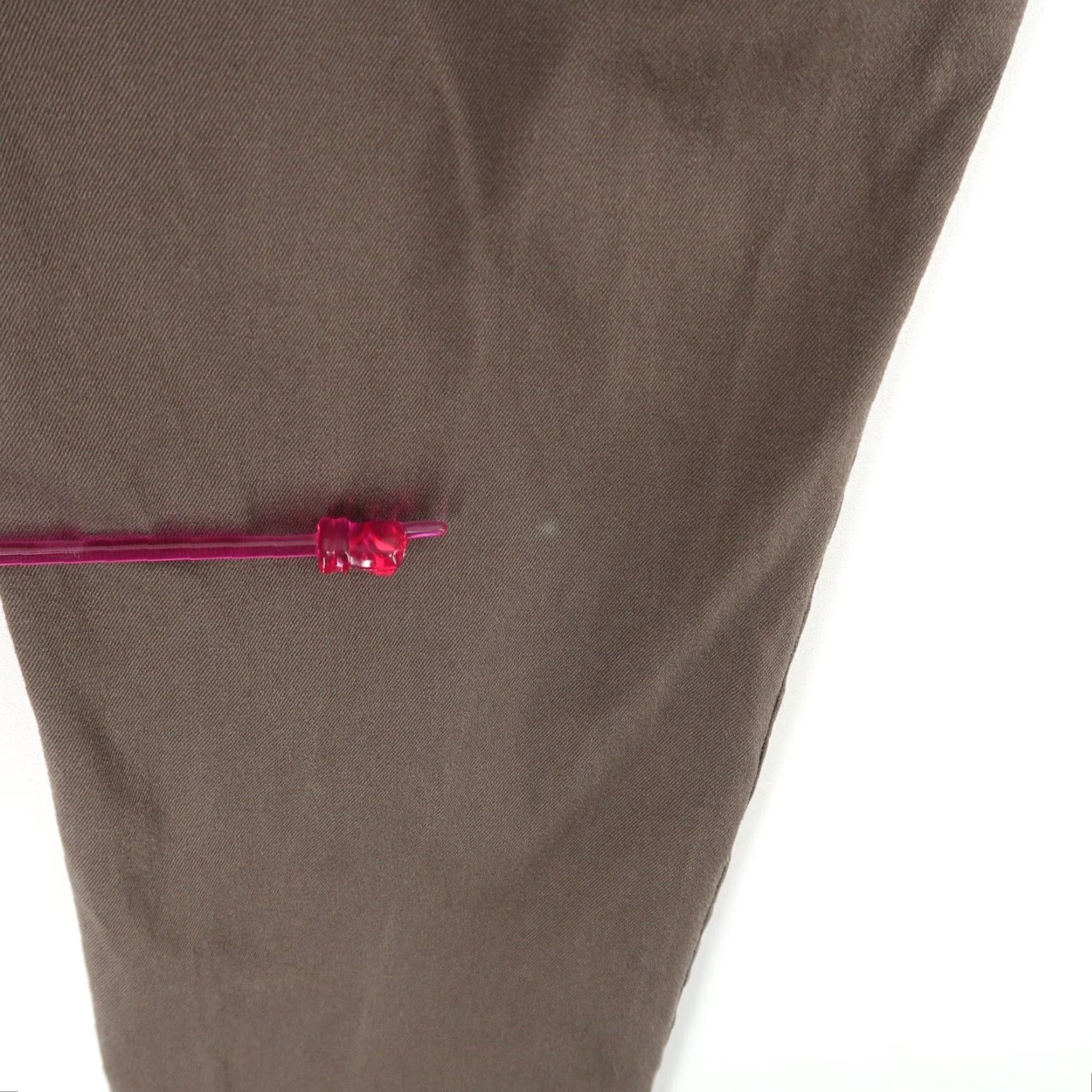 Banana Republic Hill City Everyday Pant Mens 32X32 Washed Brown Stretch Chino Size US 32 / EU 48 - 4 Thumbnail