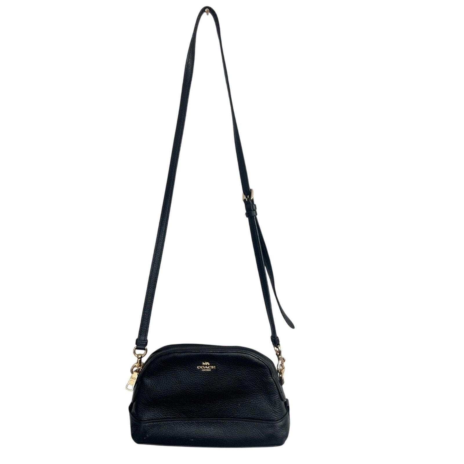 Coach COACH #F76673 Pebbled Leather Dome Crossbody - Retail $298 Size ONE SIZE - 7 Thumbnail