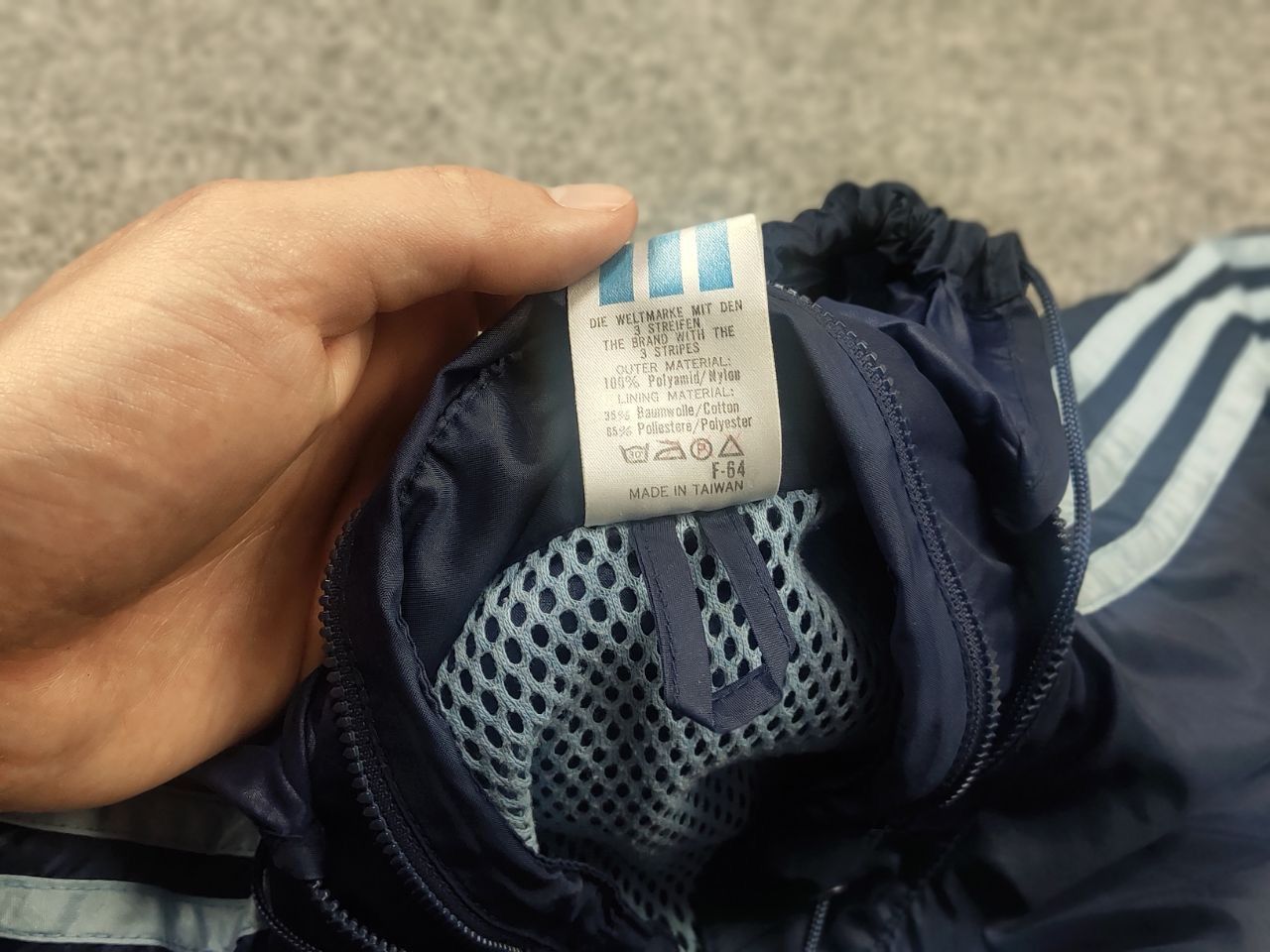 Adidas Vintage 90's Adidas Trefoil Track Zip Light Jacket Retro Size US S / EU 44-46 / 1 - 15 Thumbnail