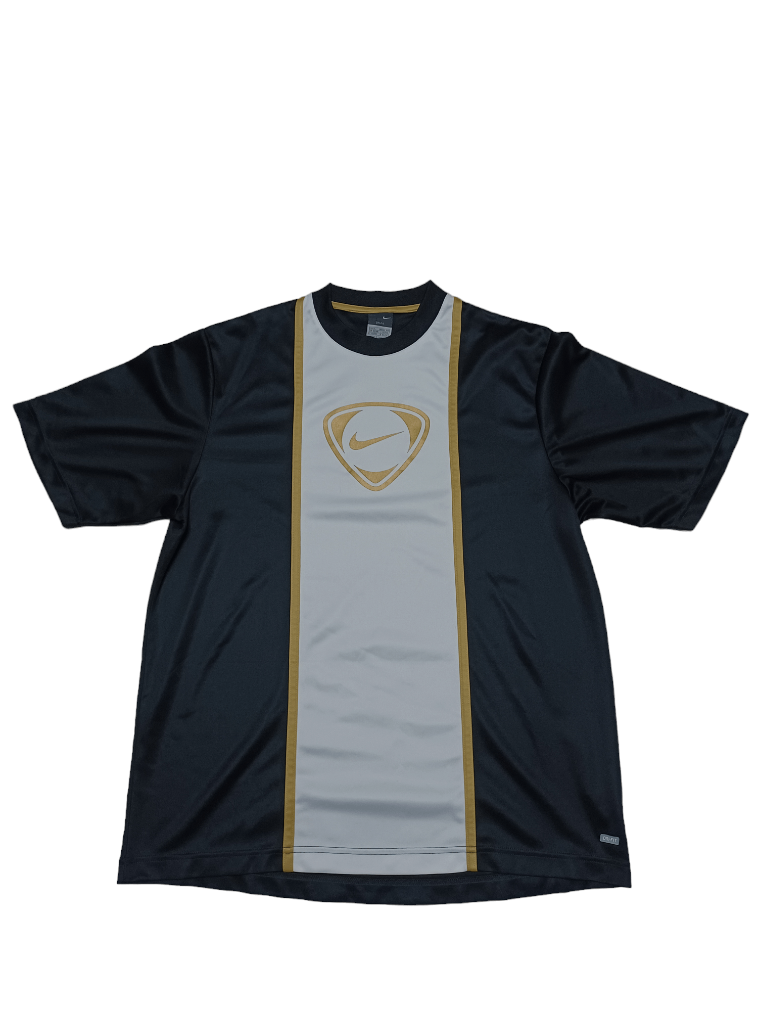 Nike FANTASTIC VINTAGE NIKE TEAM GOLDEN SWOOSH SOCCER JERSEY TEE Size US L / EU 52-54 / 3 - 1 Thumbnail
