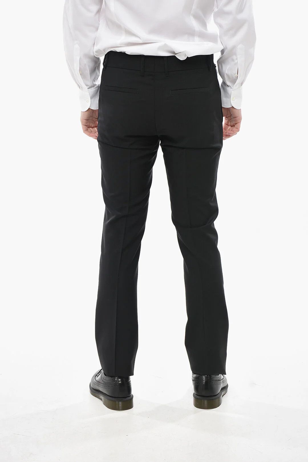 Givenchy og1mm0326 Mohair-Blend Pant in Black Size US 32 / EU 48 - 2 Thumbnail