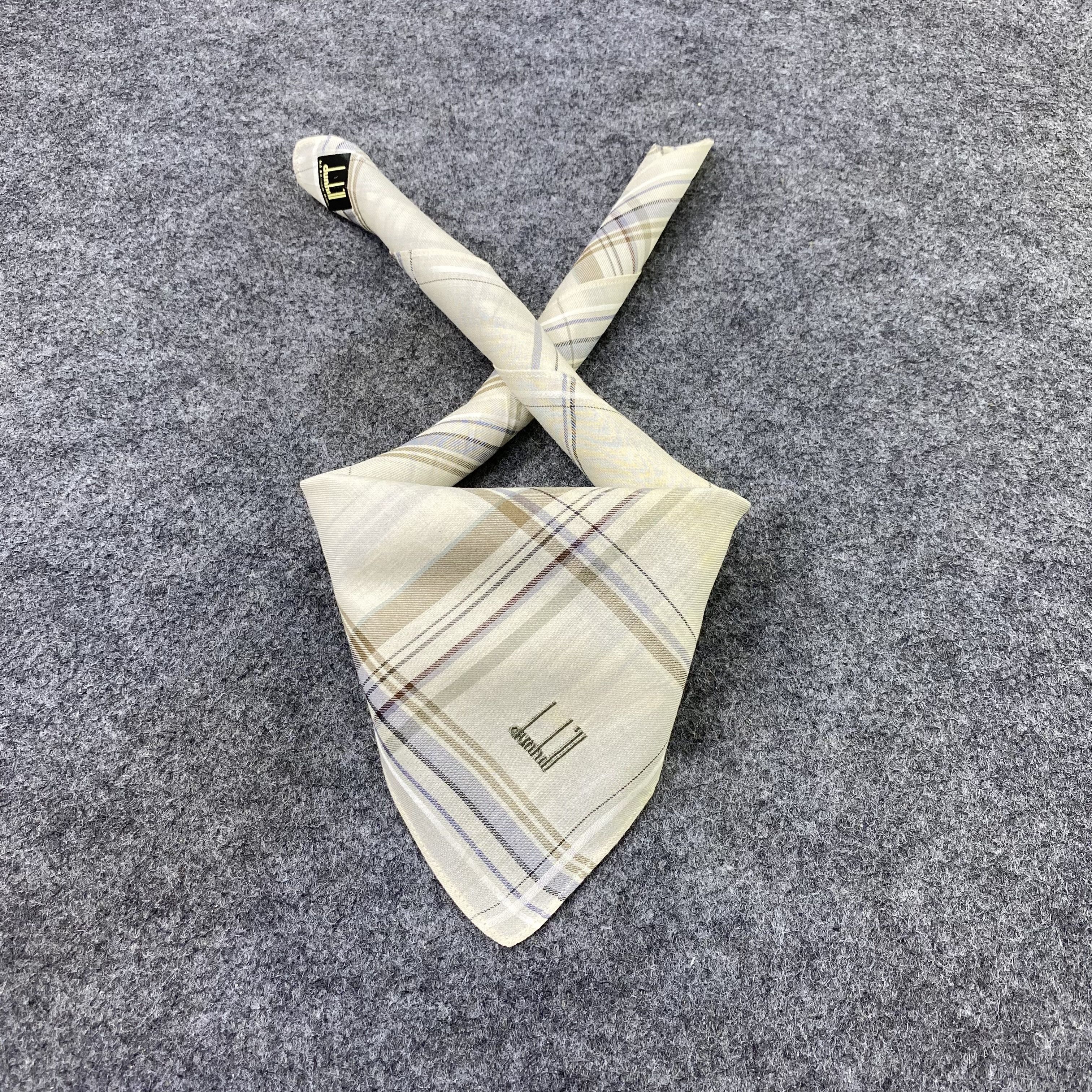 Alfred Dunhill Dunhill Handkerchief Neckerchief Bandana-B2050 Size ONE SIZE - 2 Thumbnail