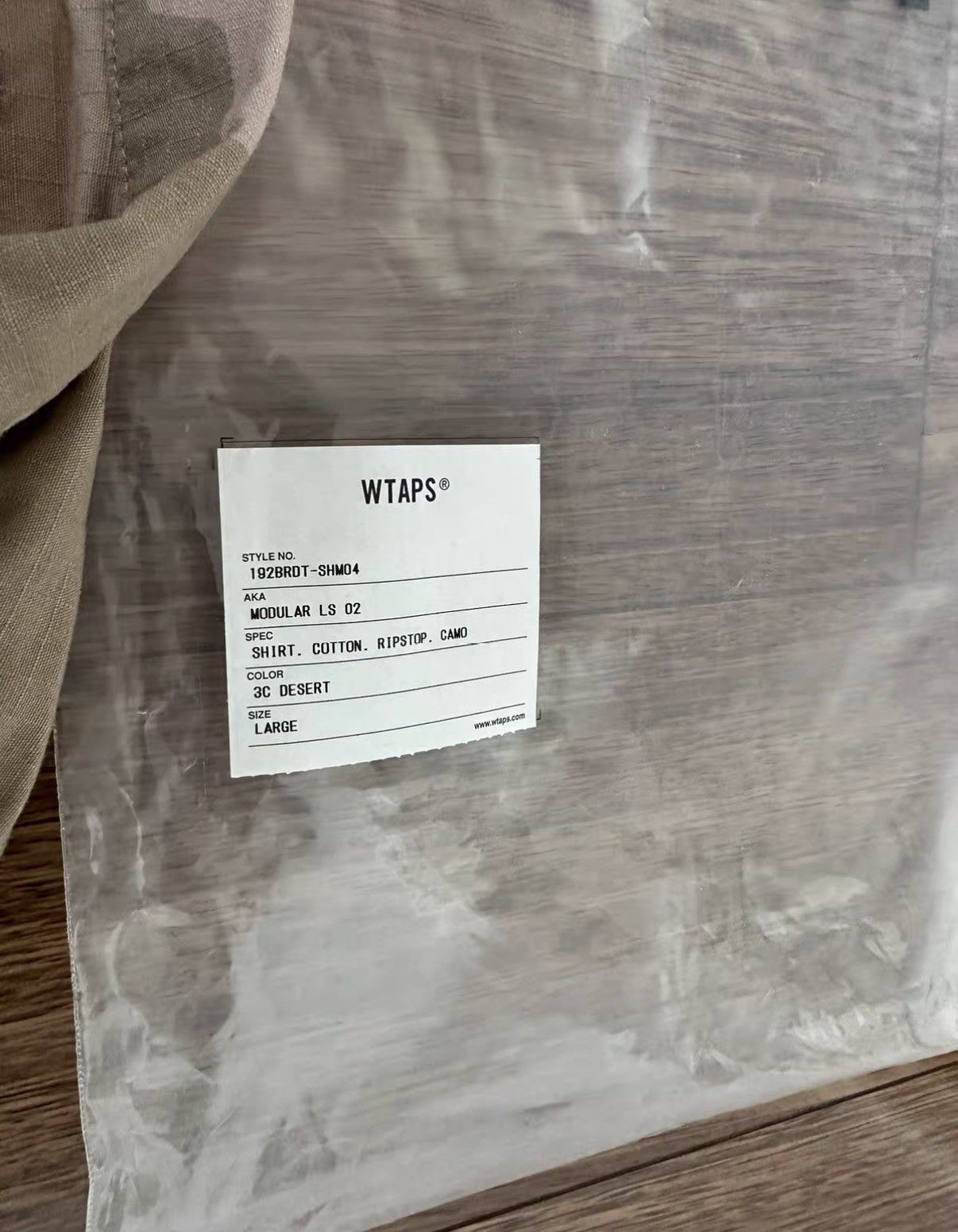 Wtaps WTAPS MODULAR LS 02 SHIRT COTTON RIPSTOP CAMO Size US L / EU 52-54 / 3 - 3 Thumbnail
