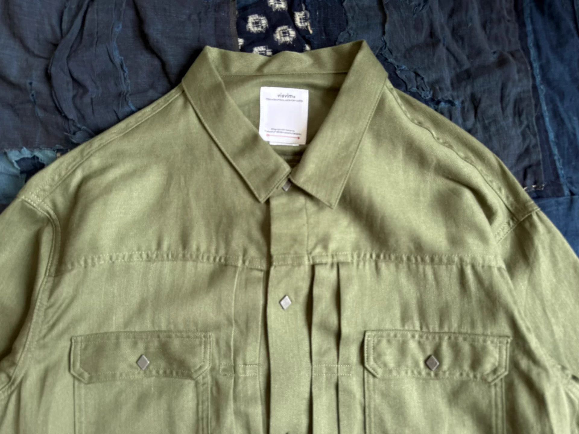 Visvim VISVIM 24SS 101XX Linen Wool Blend Jacket Olive 4 Size US XL / EU 56 / 4 - 4 Thumbnail