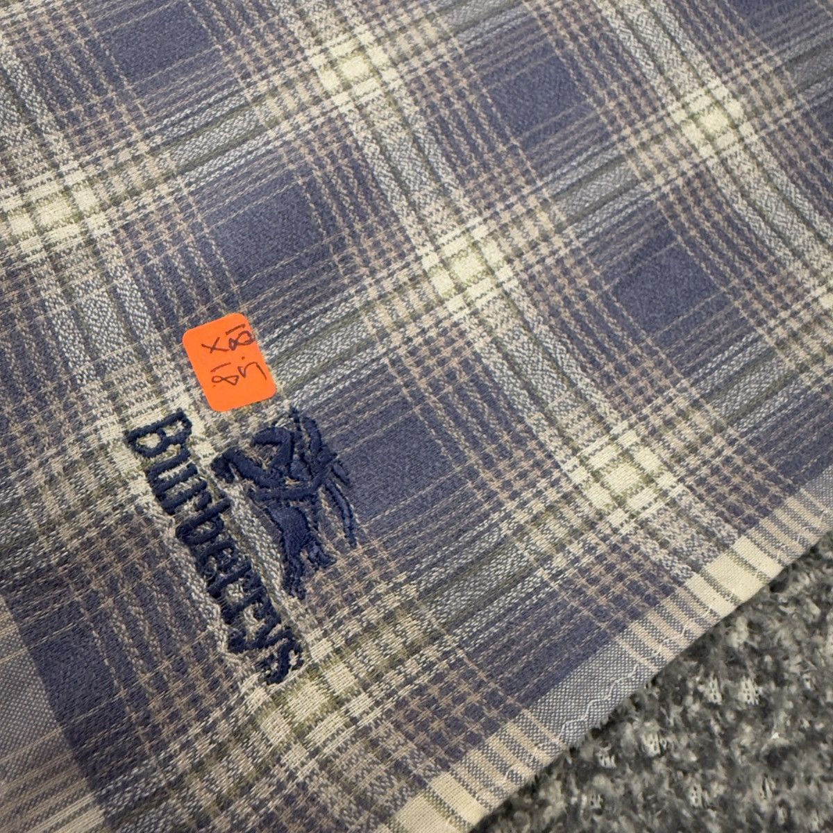 Vintage 🔥 Burberry Handkerchief | Neckerchief | Bandana | Size ONE SIZE - 4 Thumbnail