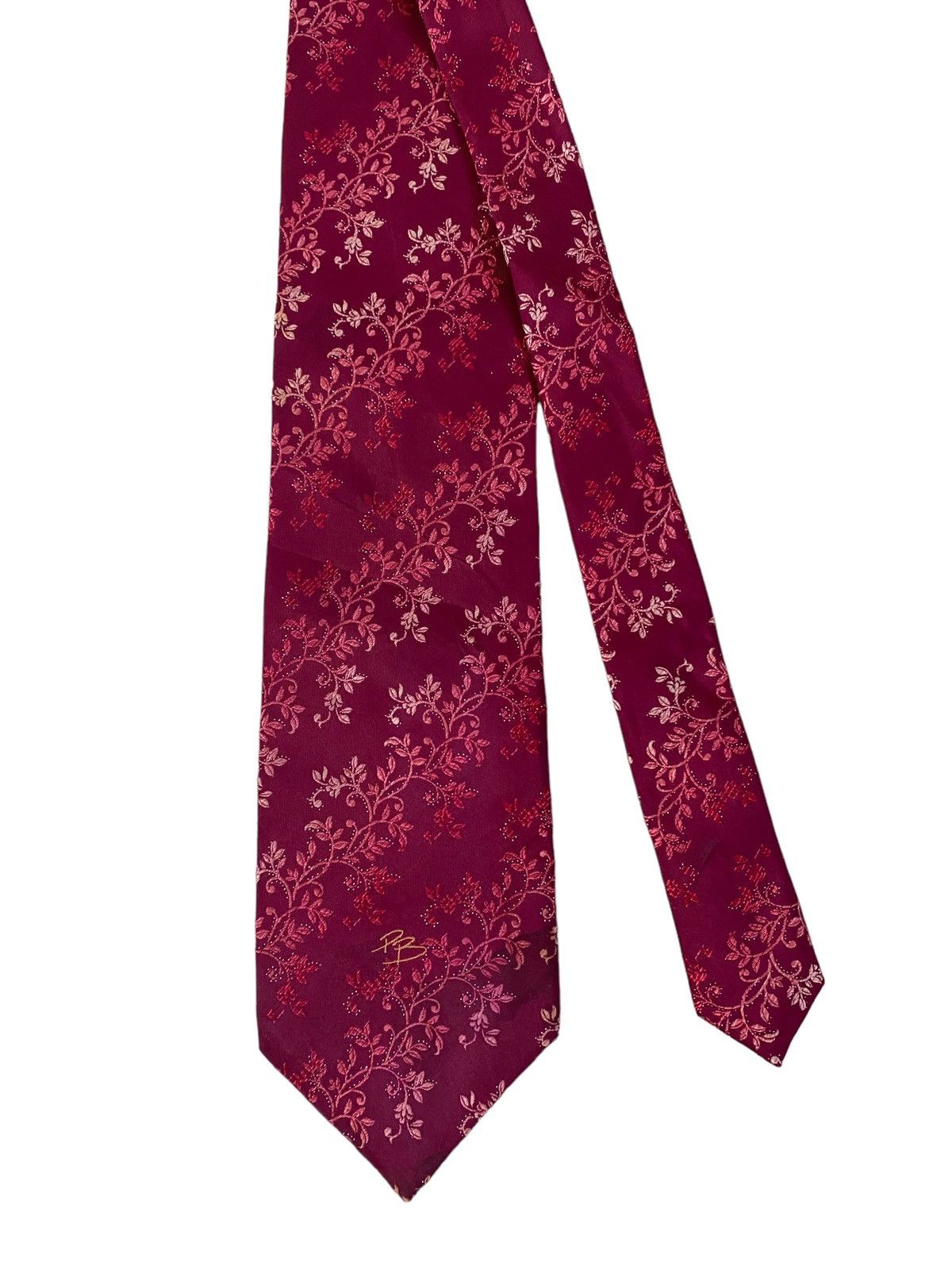 Pierre Balmain × Vintage 💥VINTAGE PIERE BALMAIN PB neck tie silk ties Size ONE SIZE - 3 Thumbnail