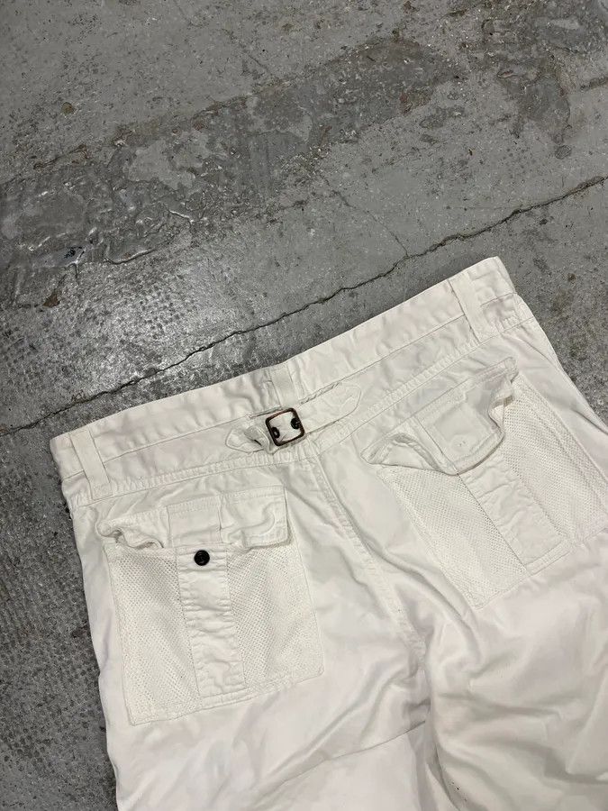 Dolce & Gabbana SS2003 Dolce & Gabbana White Multi Pockets Cargo Pants Size US 34 / EU 50 - 8 Thumbnail