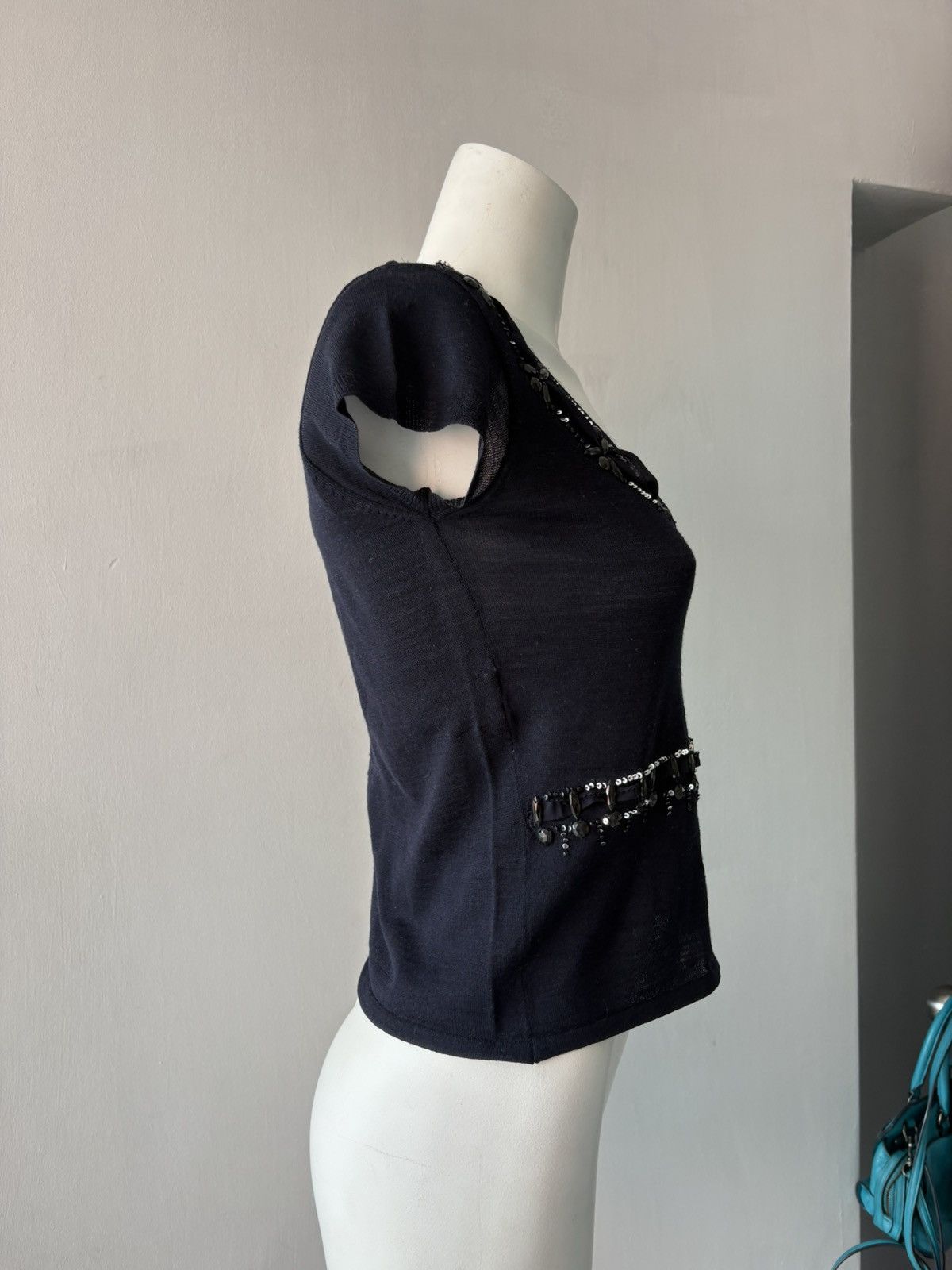 Alberta Ferretti Alberta Ferretti wool blouse Size S / US 4 / IT 40 - 3 Thumbnail