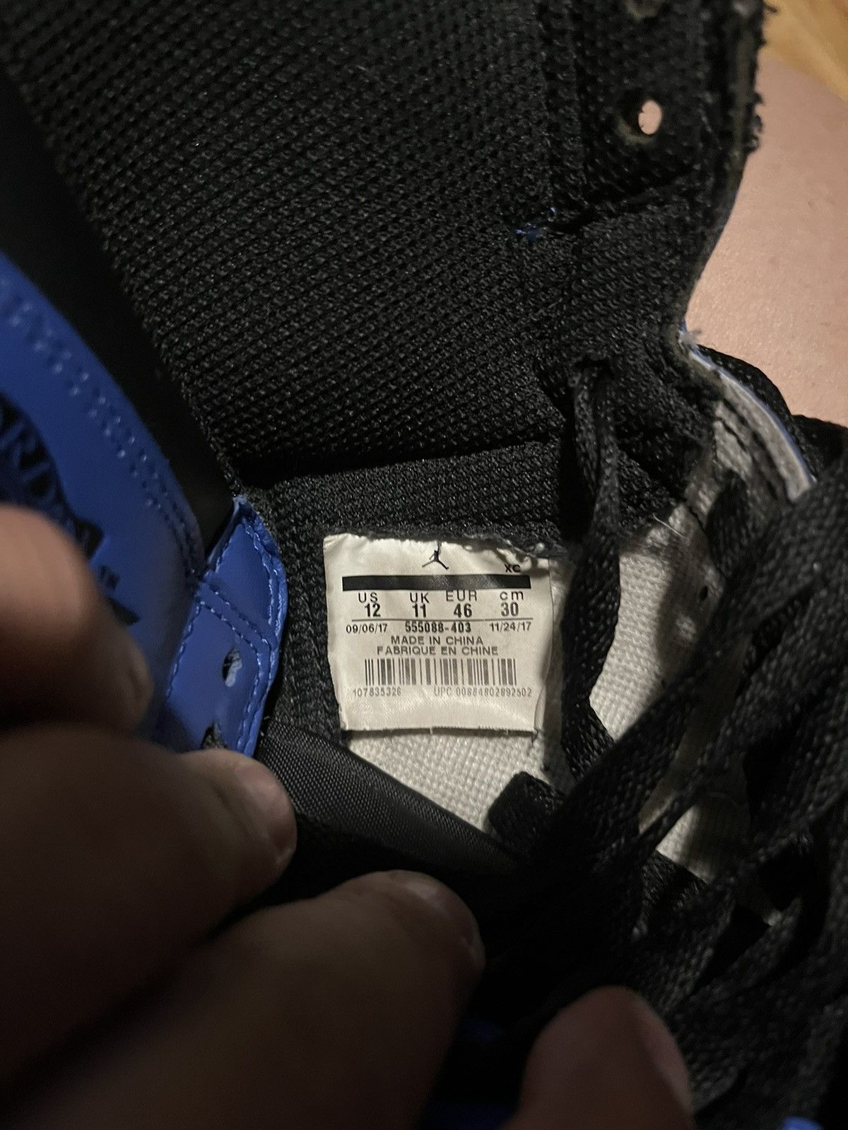 Jordan Brand × Nike Jordan 1 Retro High Game royal Size US 12 / EU 45 - 8 Thumbnail