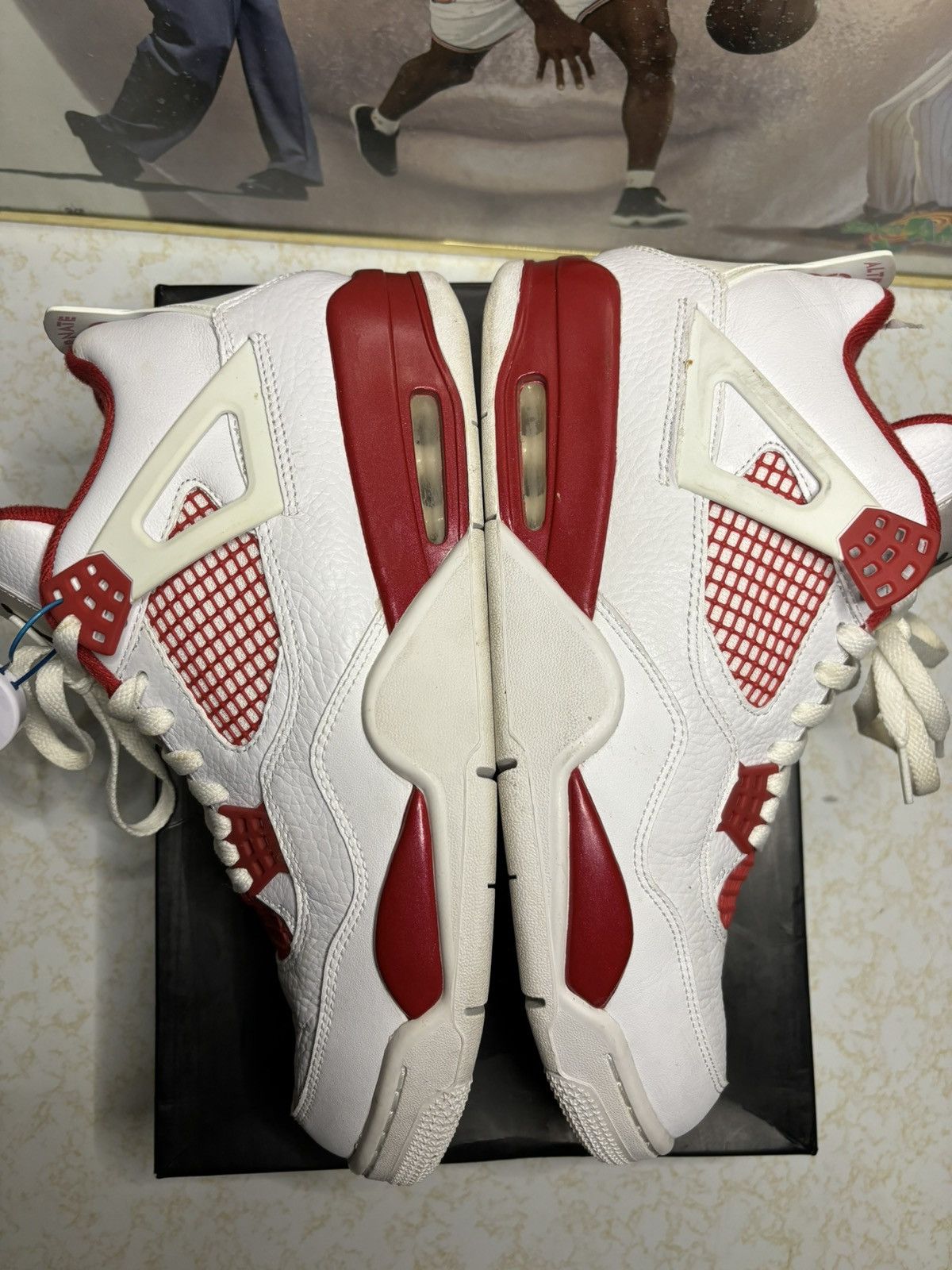 Jordan Brand Air Jordan 4 Retro Alternate 89 2016 Size US 10.5 / EU 43-44 - 4 Thumbnail