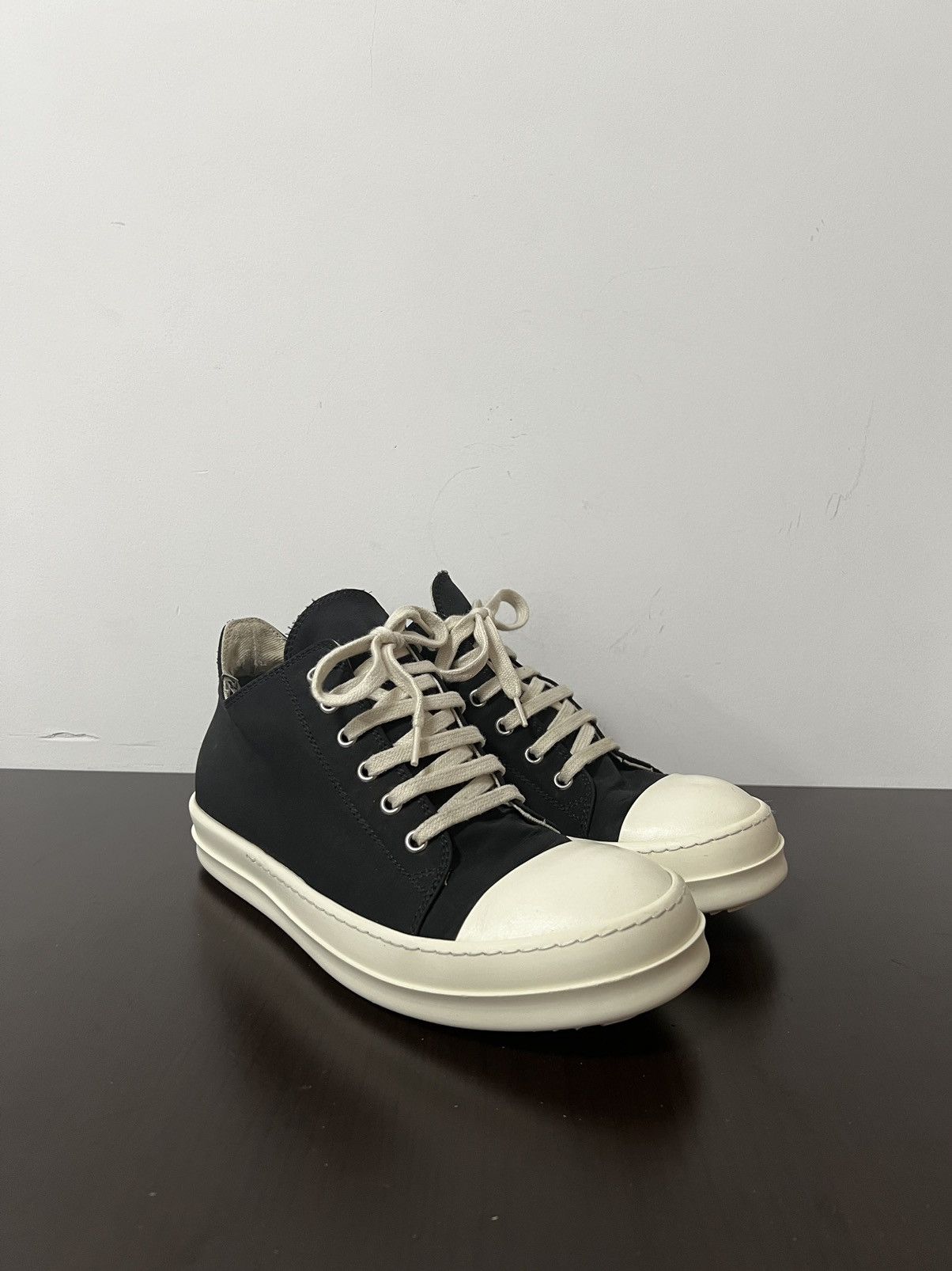 Rick Owens Drkshdw Rick owens drkshdw ramones low sneakers sz 39 Size US 9 / IT 39 - 5 Thumbnail