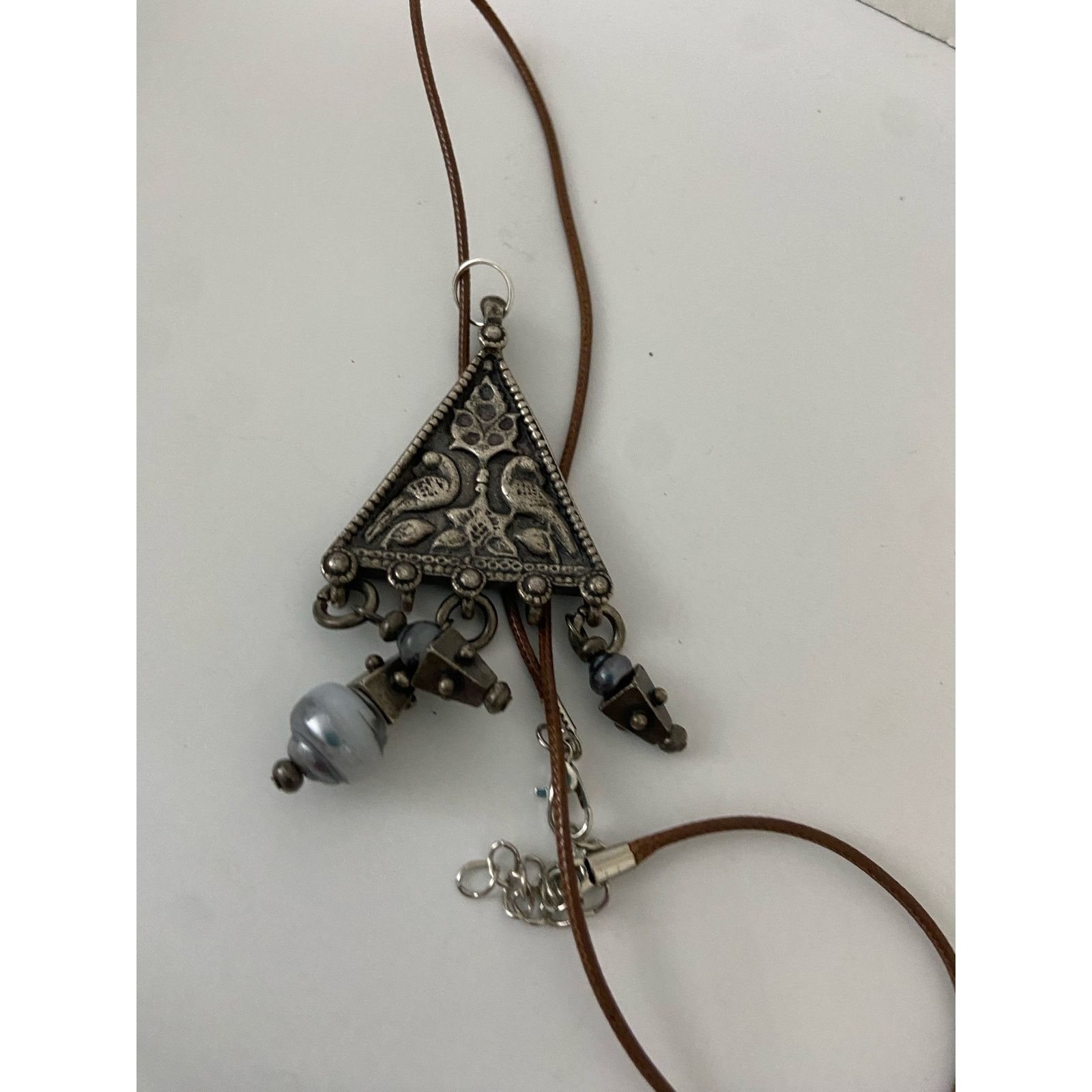 Handmade tribal pendant necklace Size ONE SIZE - 4 Thumbnail