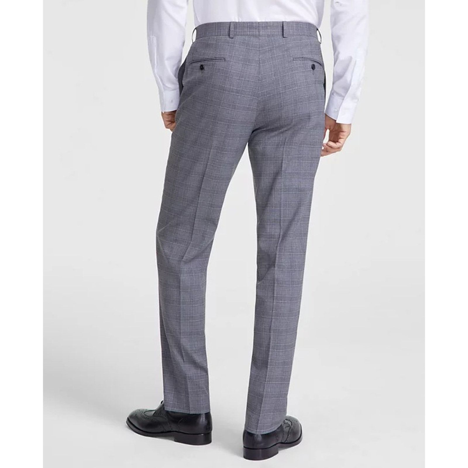 Michael Kors Michael Kors Men's Plaid Classic Fit Dress Pants 40W 32L Size US 40 / EU 56 - 2 Thumbnail
