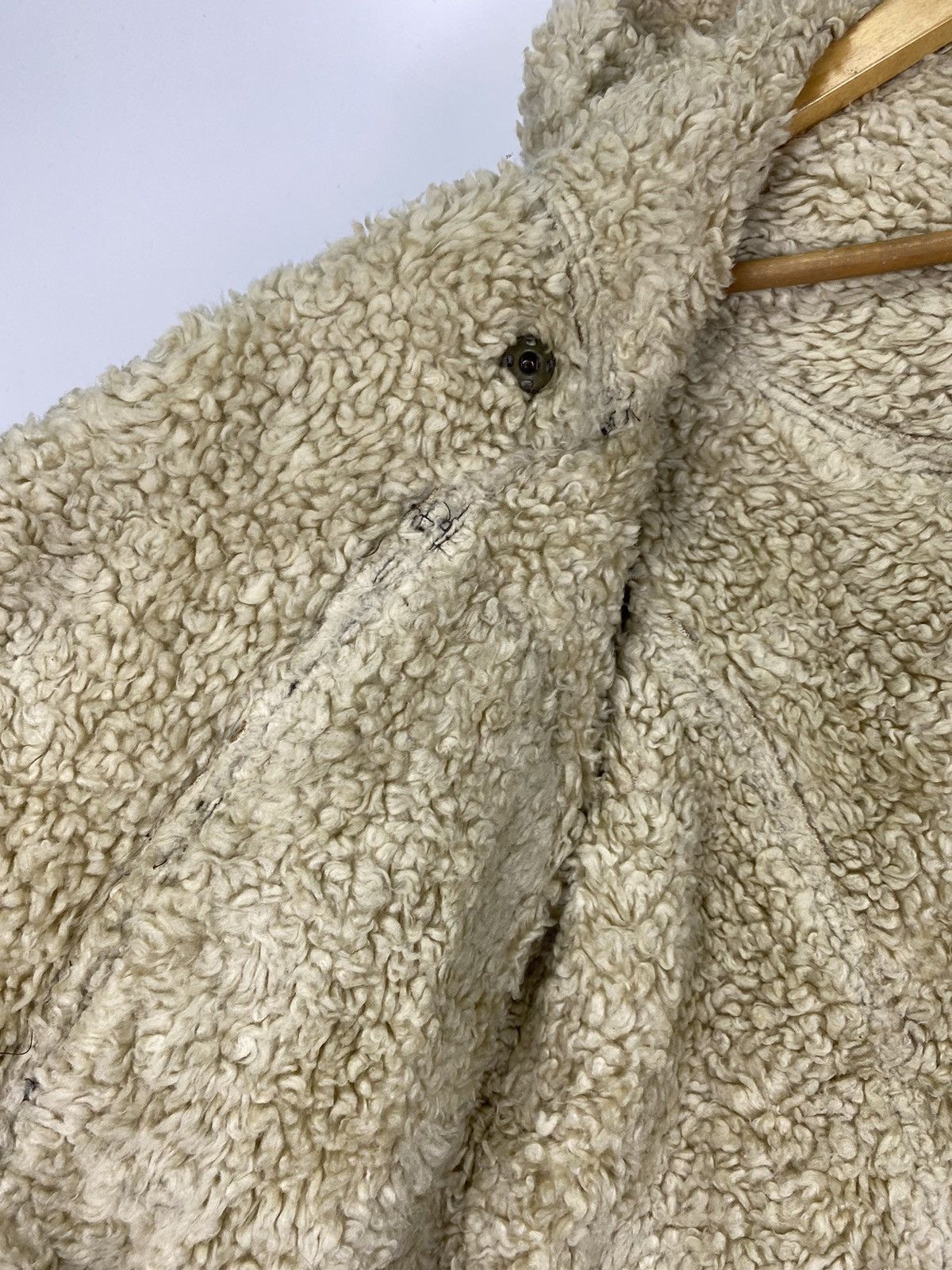 Tsumori Chisato Tsumori Chisato Issey Miyake Sherpa Faux Fur Size S / US 4 / IT 40 - 18 Thumbnail
