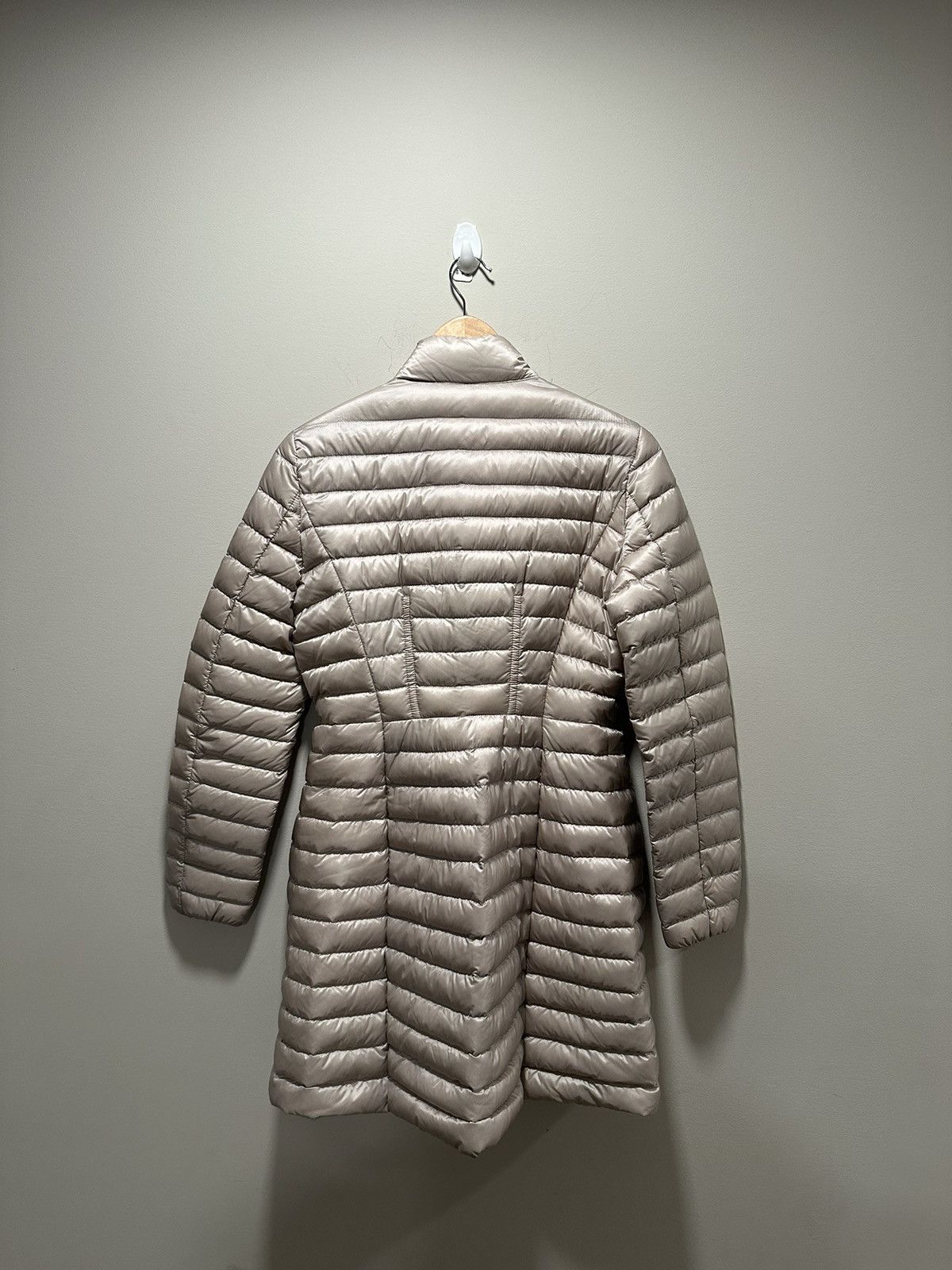 Moncler Moncler Grey Agatelon Long Puffer Jacket Size 2 / Small Size XS / US 0-2 / IT 36-38 - 5 Thumbnail
