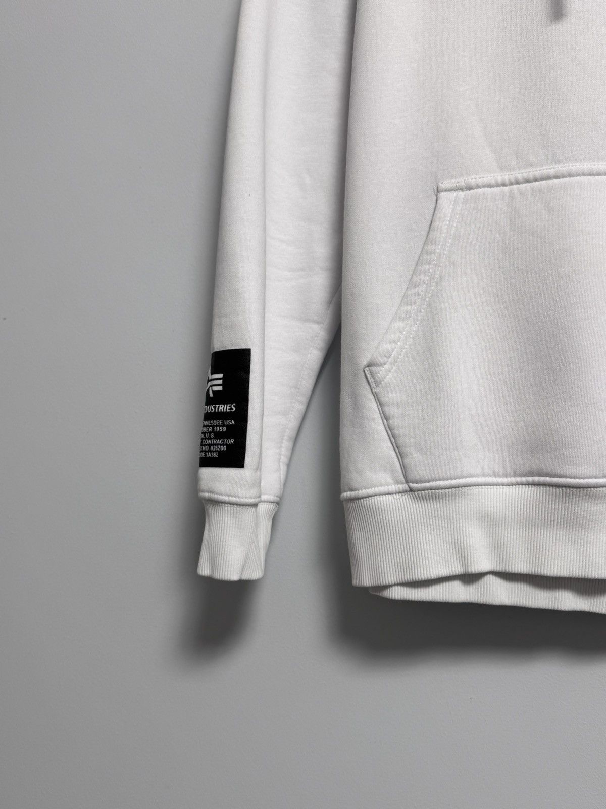 Alpha Industries × Vintage Alpha Industries Y2K style hoodie Size US L / EU 52-54 / 3 - 3 Thumbnail