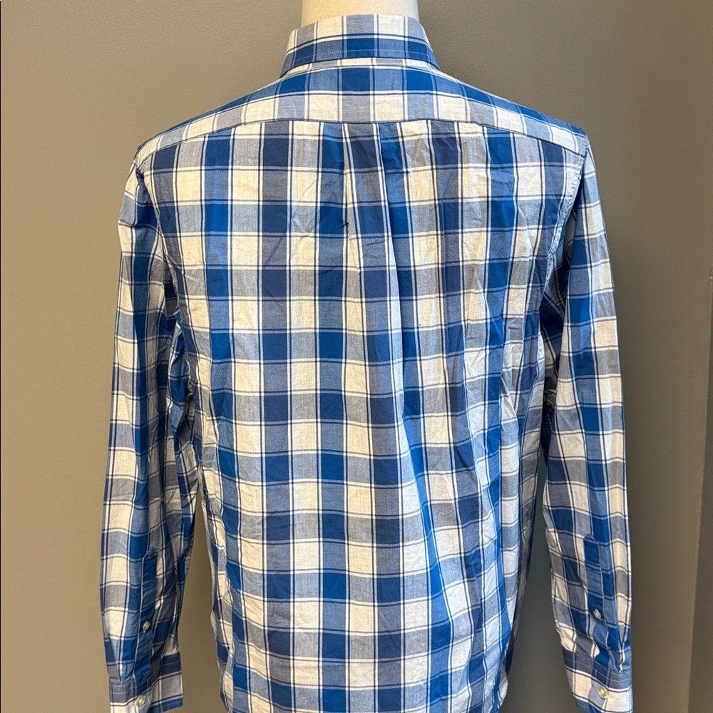 Vineyard Vines Vineyard Vines Slim Fit Whale Shirt L Blue White Plaid 100% Size US L / EU 52-54 / 3 - 5 Thumbnail