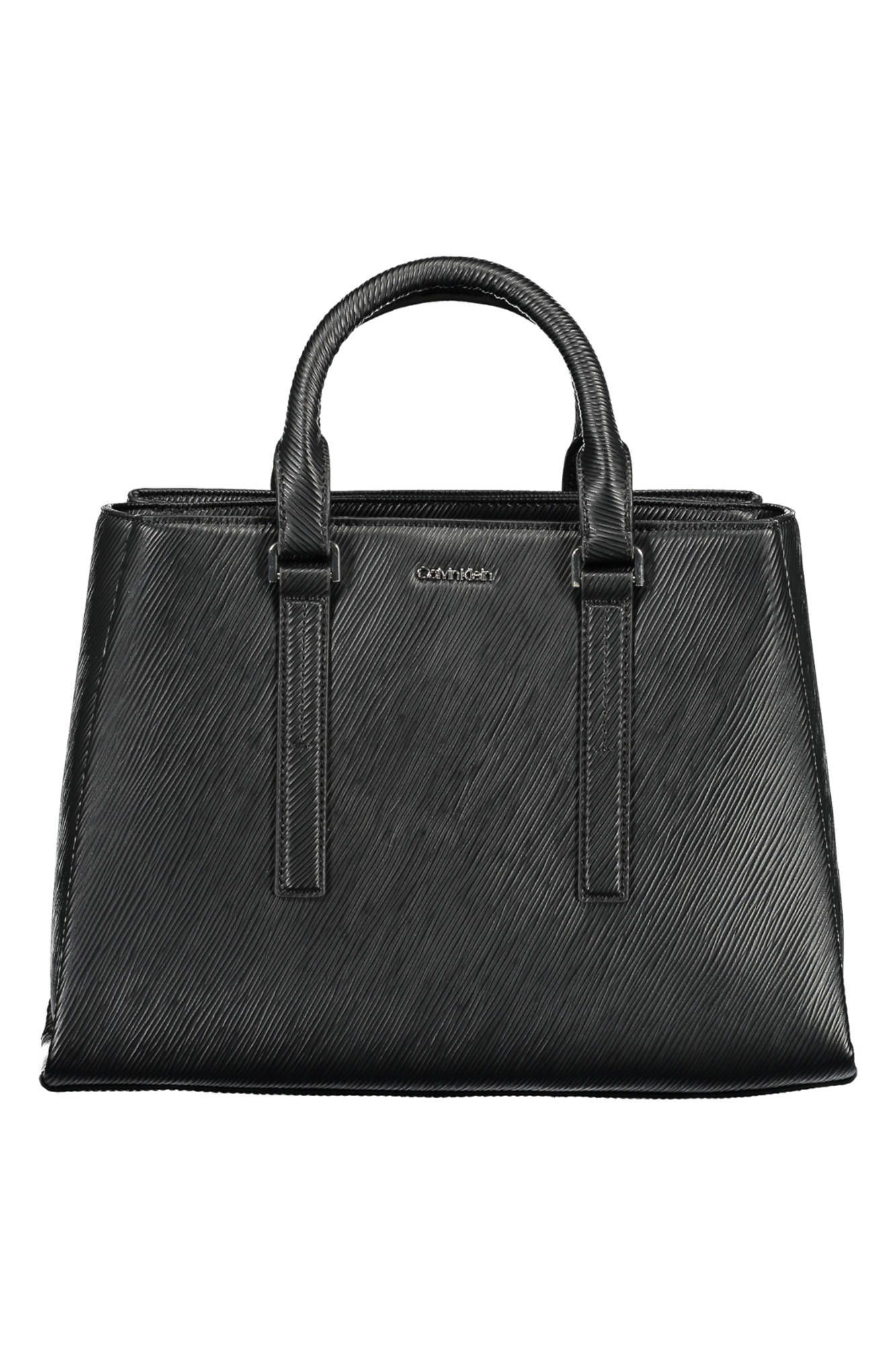Calvin Klein Black Polyester Women Women's Handbag Size ONE SIZE - 1 Thumbnail