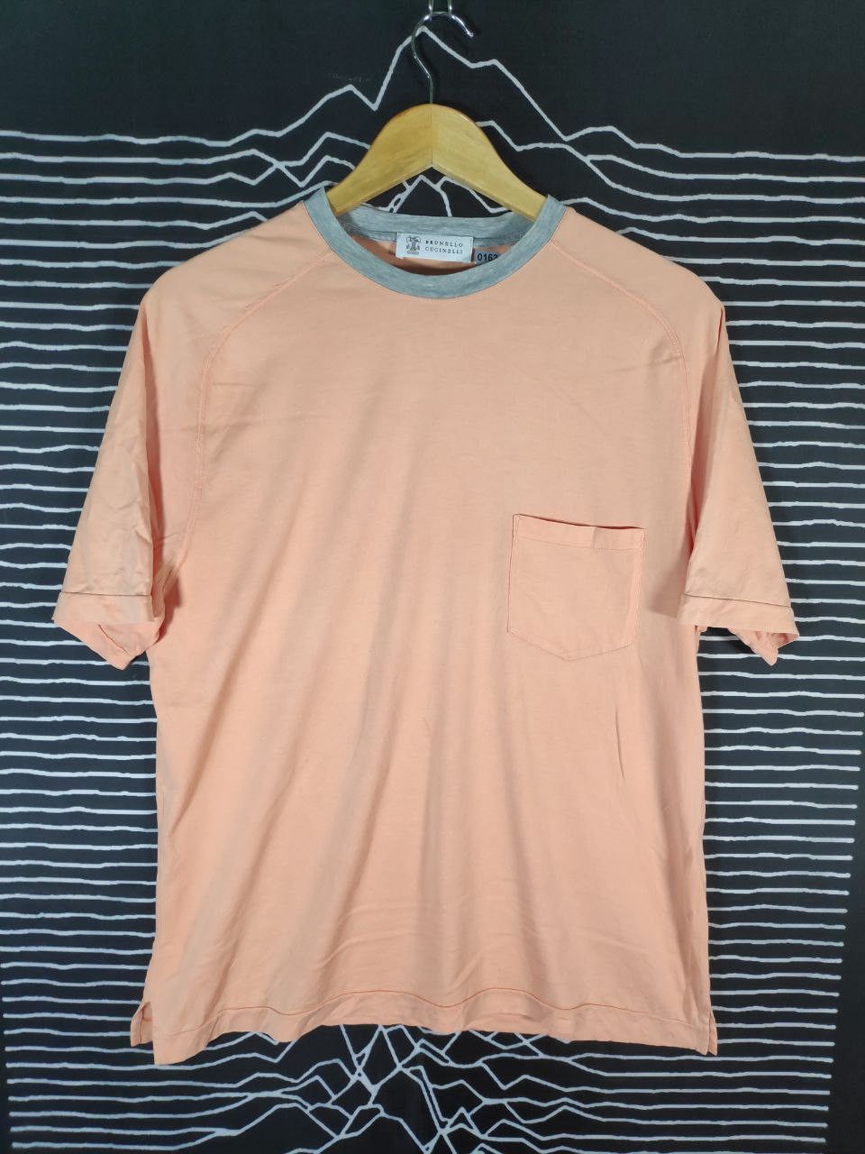Brunello Cucinelli × Designer Brunello Cucinelli High End Luxury Pocket Ringer Tee Size M Size US M / EU 48-50 / 2 - 1 Thumbnail