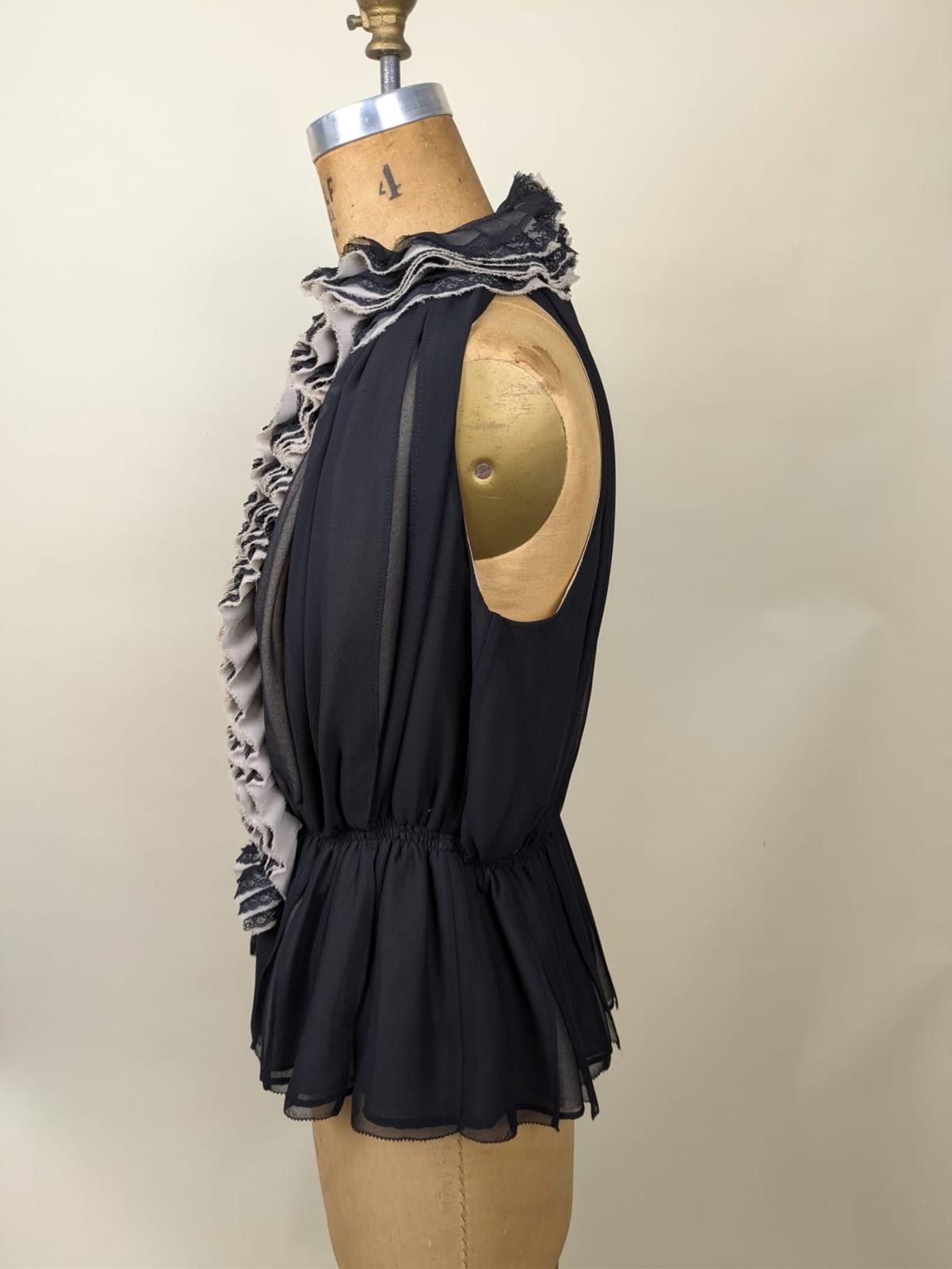 Other robert rodriguez romantic soft goth ruffle top Size M / US 6-8 / IT 42-44 - 2 Thumbnail
