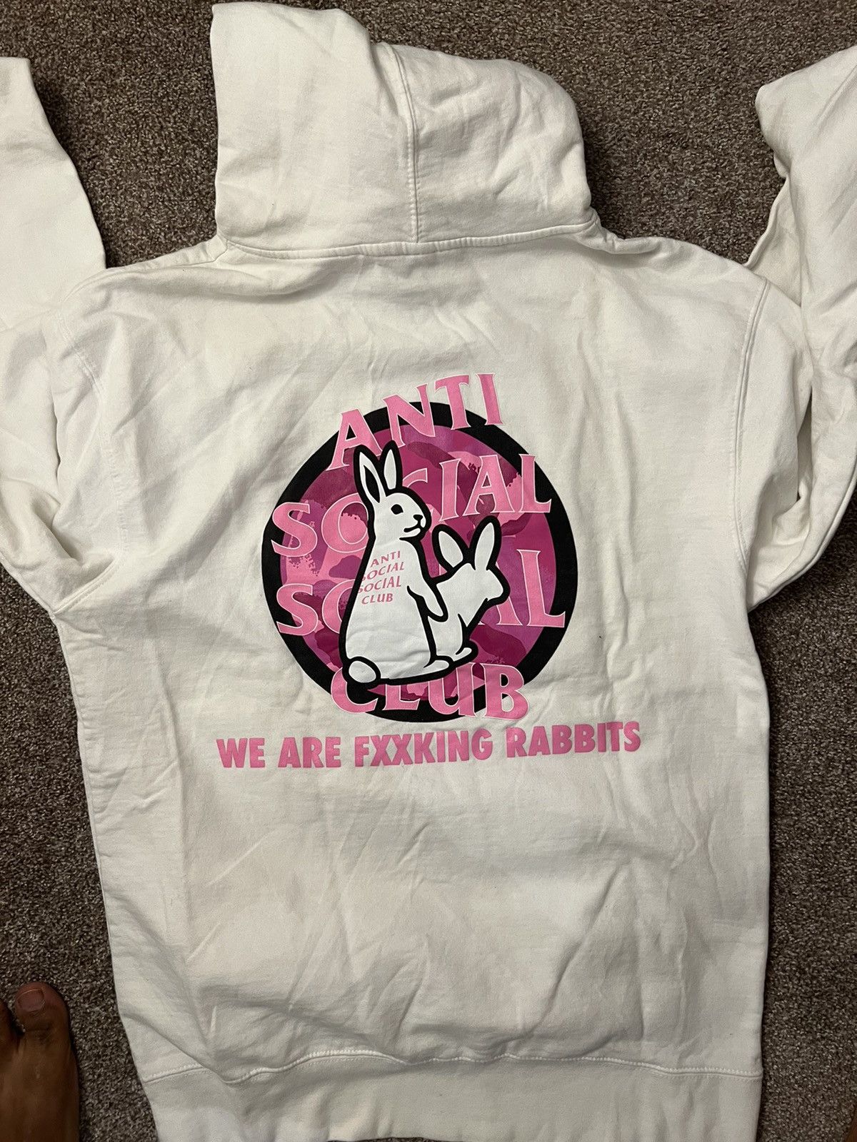 Anti Social Social Club We are fxxing rabbits antsocialsocial club hoodie Size US M / EU 48-50 / 2 - 2 Thumbnail