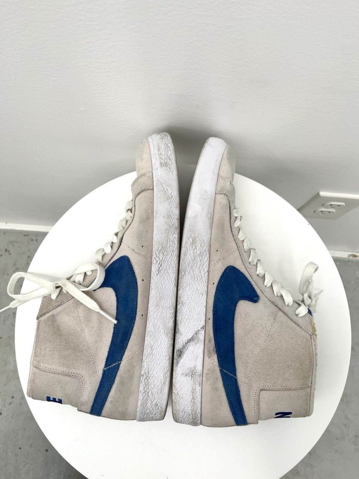 Nike Nike SB Blazer Mid Laser Blue Suede Size 10 Skateboard Size US 10 / EU 43 - 9 Thumbnail