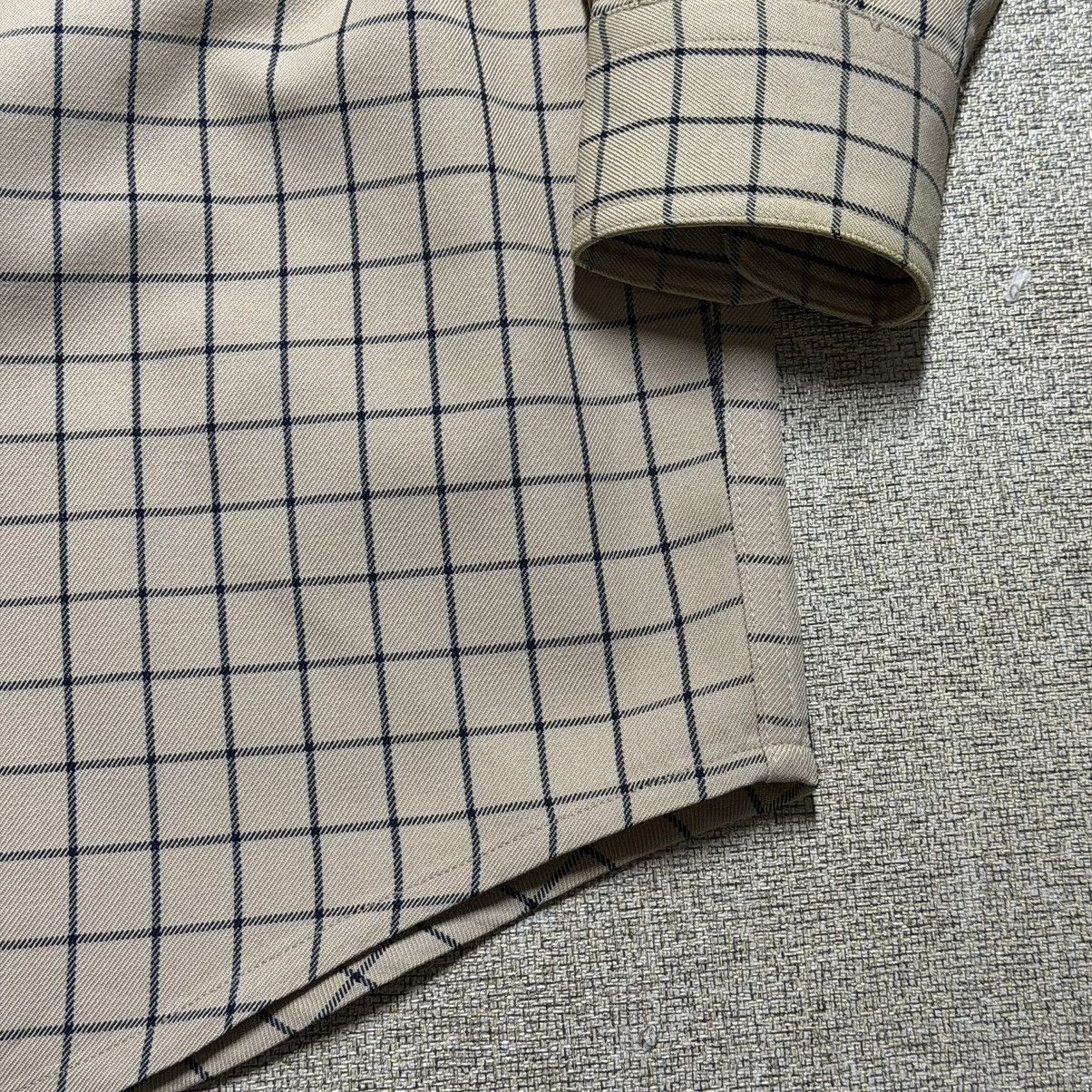 Filson Vtg Filson Men's Small Windowpane Plaid Wool Button Shirt Size US S / EU 44-46 / 1 - 14 Thumbnail