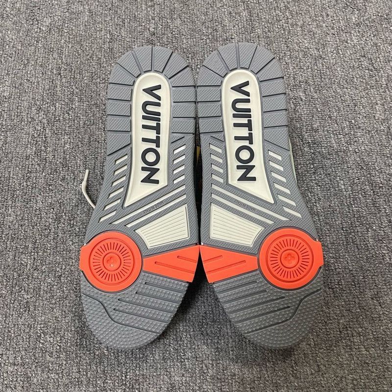 Louis Vuitton Louis Vuitton Color-Blocked Low-Top Trainer Shoes Size US 6 / IT 36 - 6 Thumbnail